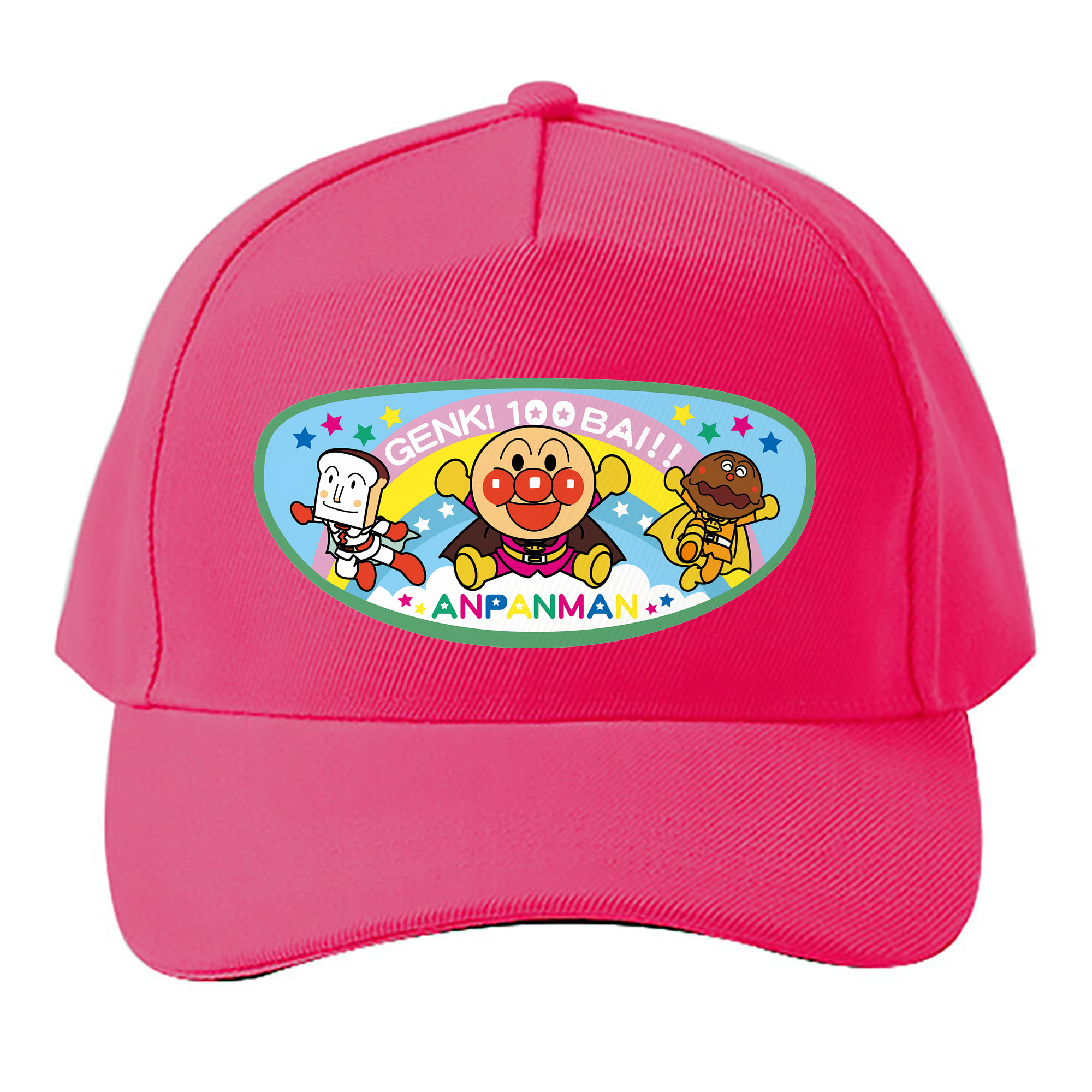 （画像用） アンパンマン Anpanman ベースボールキャップ 綿100％ 男女兼用 帽子 スポーツ