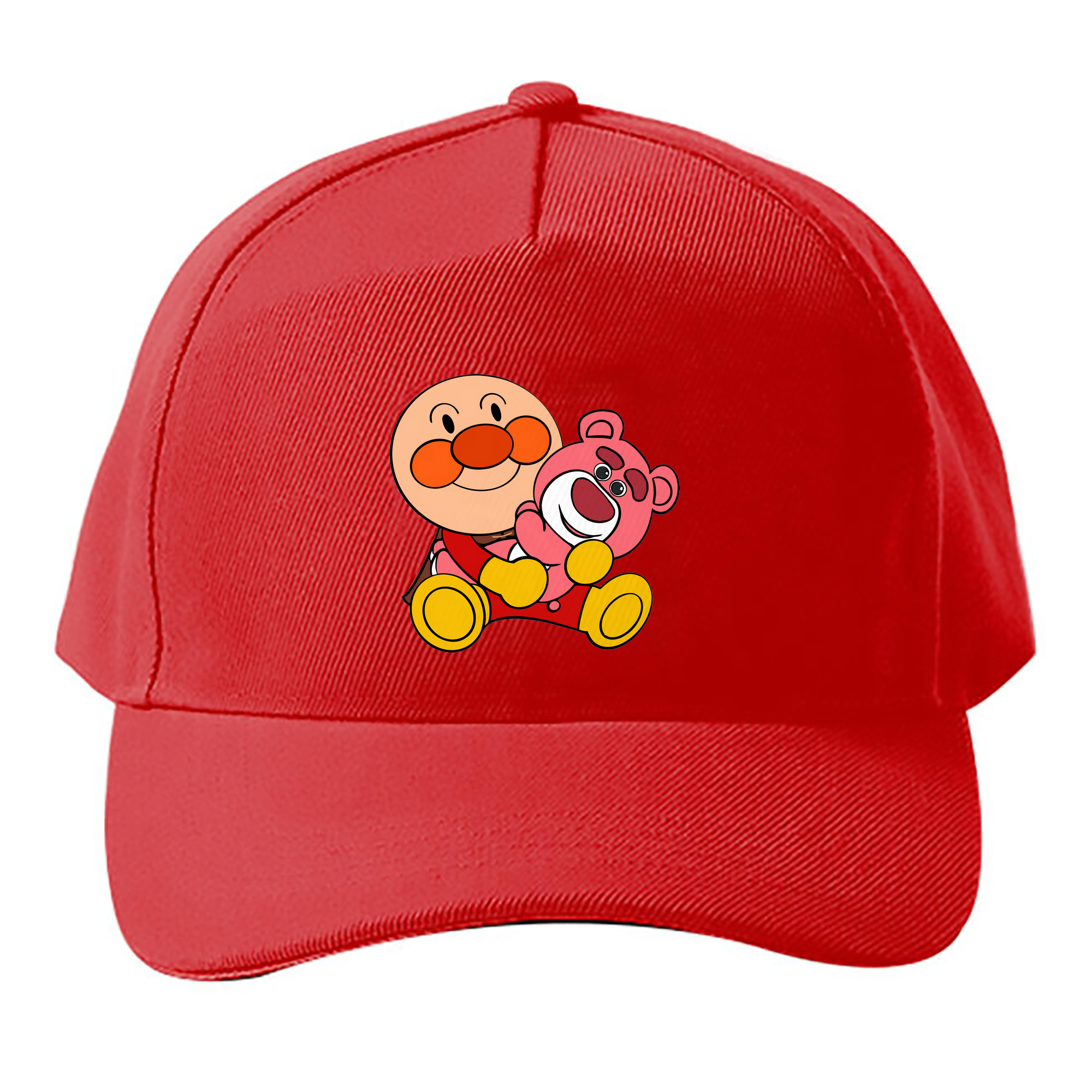 （画像用） アンパンマン Anpanman ベースボールキャップ 綿100％ 男女兼用 帽子 スポーツ