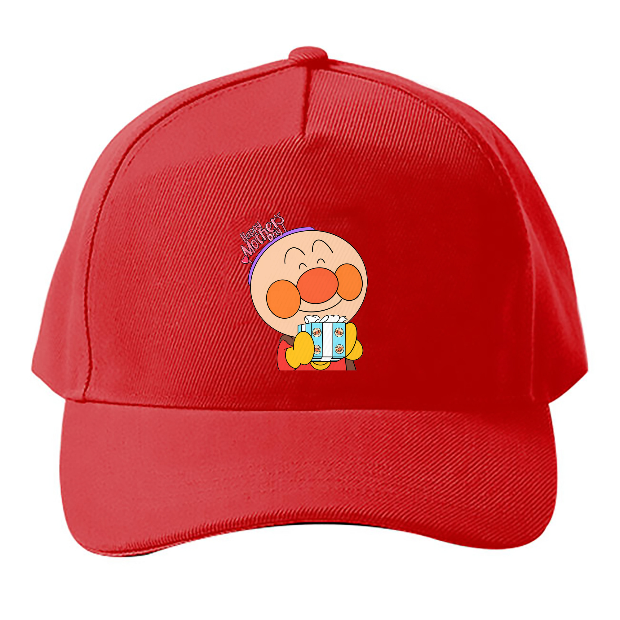 （画像用） アンパンマン Anpanman ベースボールキャップ 綿100％ 男女兼用 帽子 スポーツ