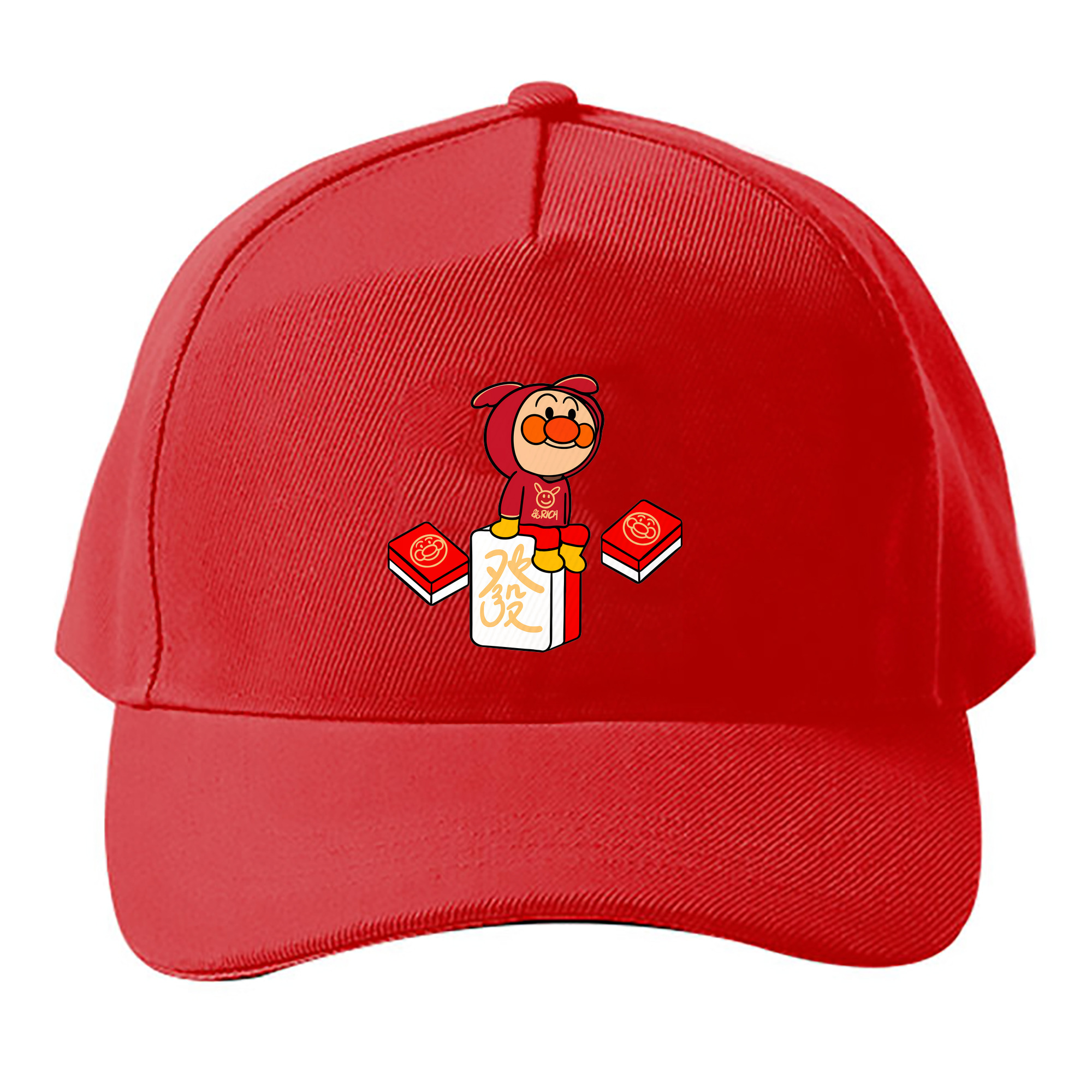 （画像用） アンパンマン Anpanman ベースボールキャップ 綿100％ 男女兼用 帽子 スポーツ