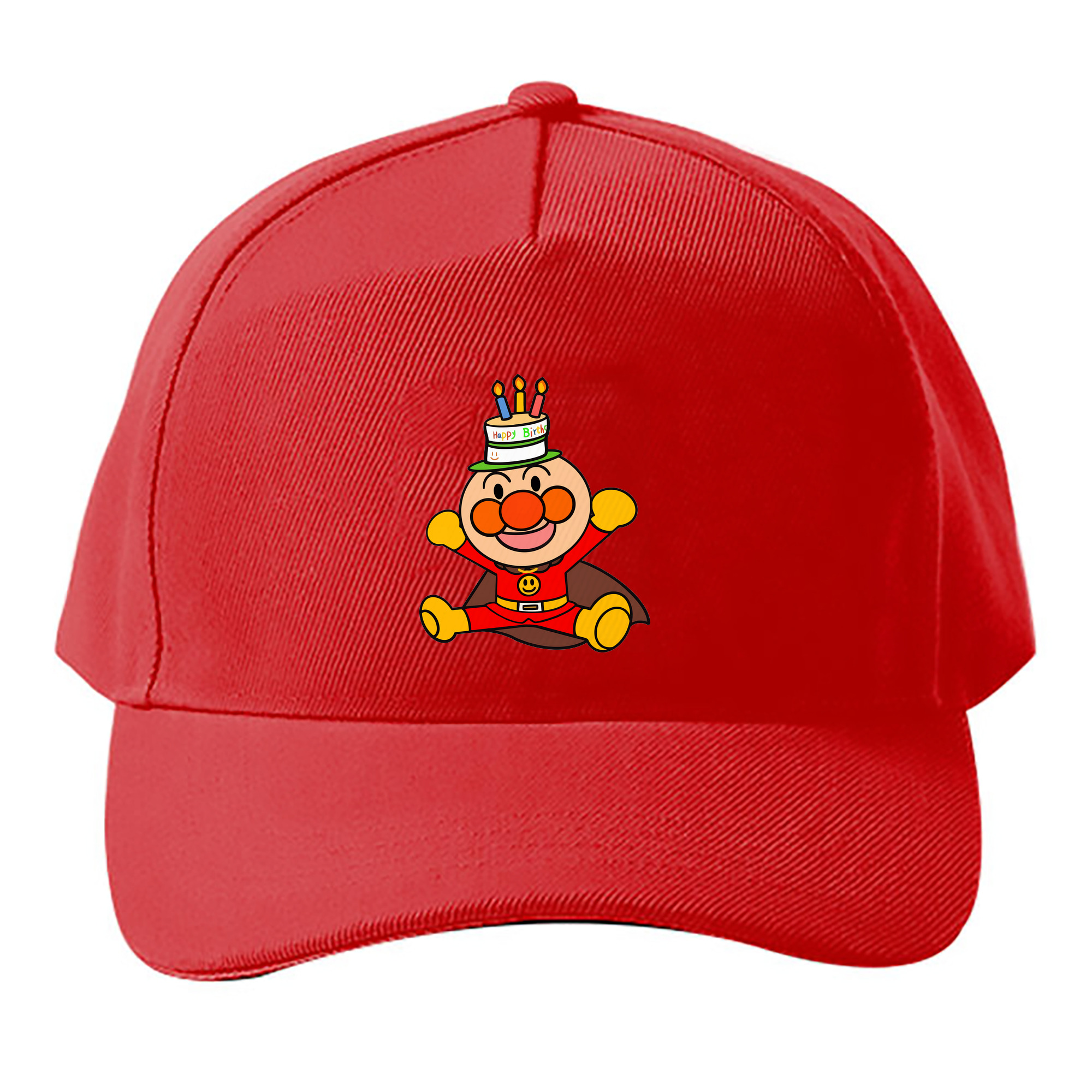 （画像用） アンパンマン Anpanman ベースボールキャップ 綿100％ 男女兼用 帽子 スポーツ