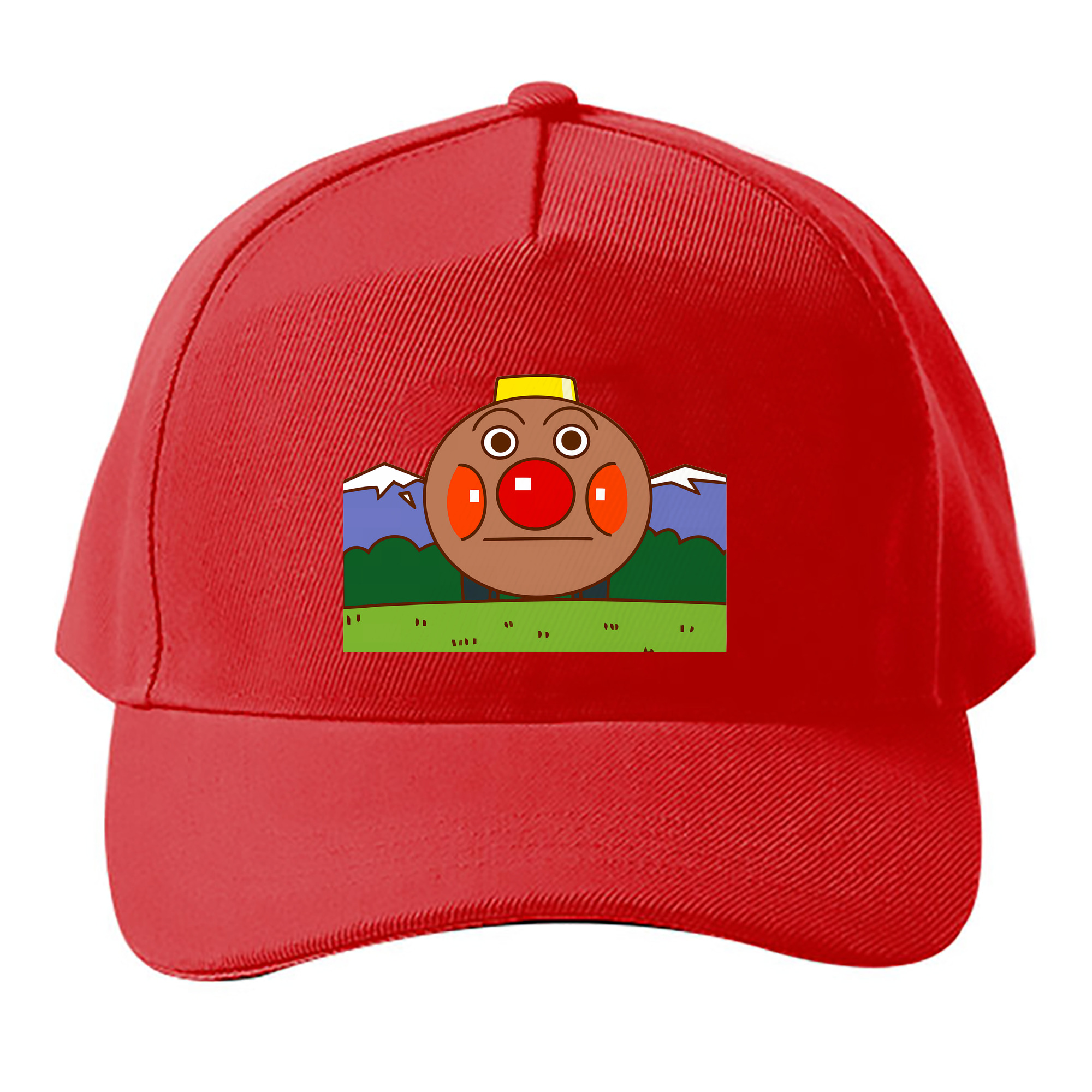 （画像用） アンパンマン Anpanman ベースボールキャップ 綿100％ 男女兼用 帽子 スポーツ