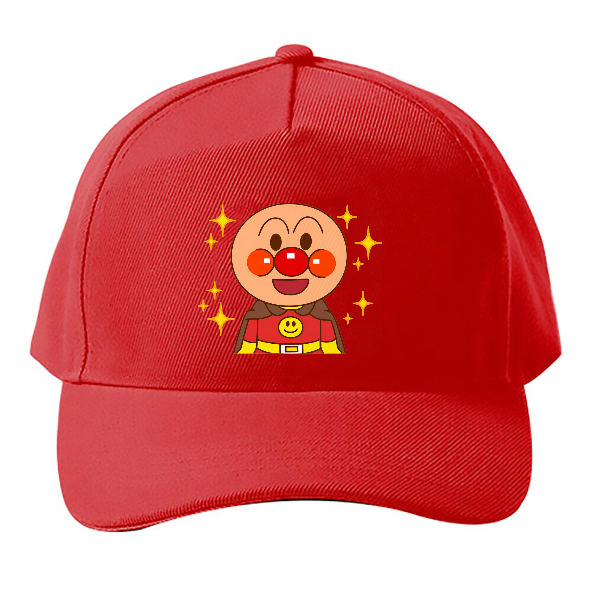 （画像用） アンパンマン Anpanman ベースボールキャップ 綿100％ 男女兼用 帽子 スポーツ