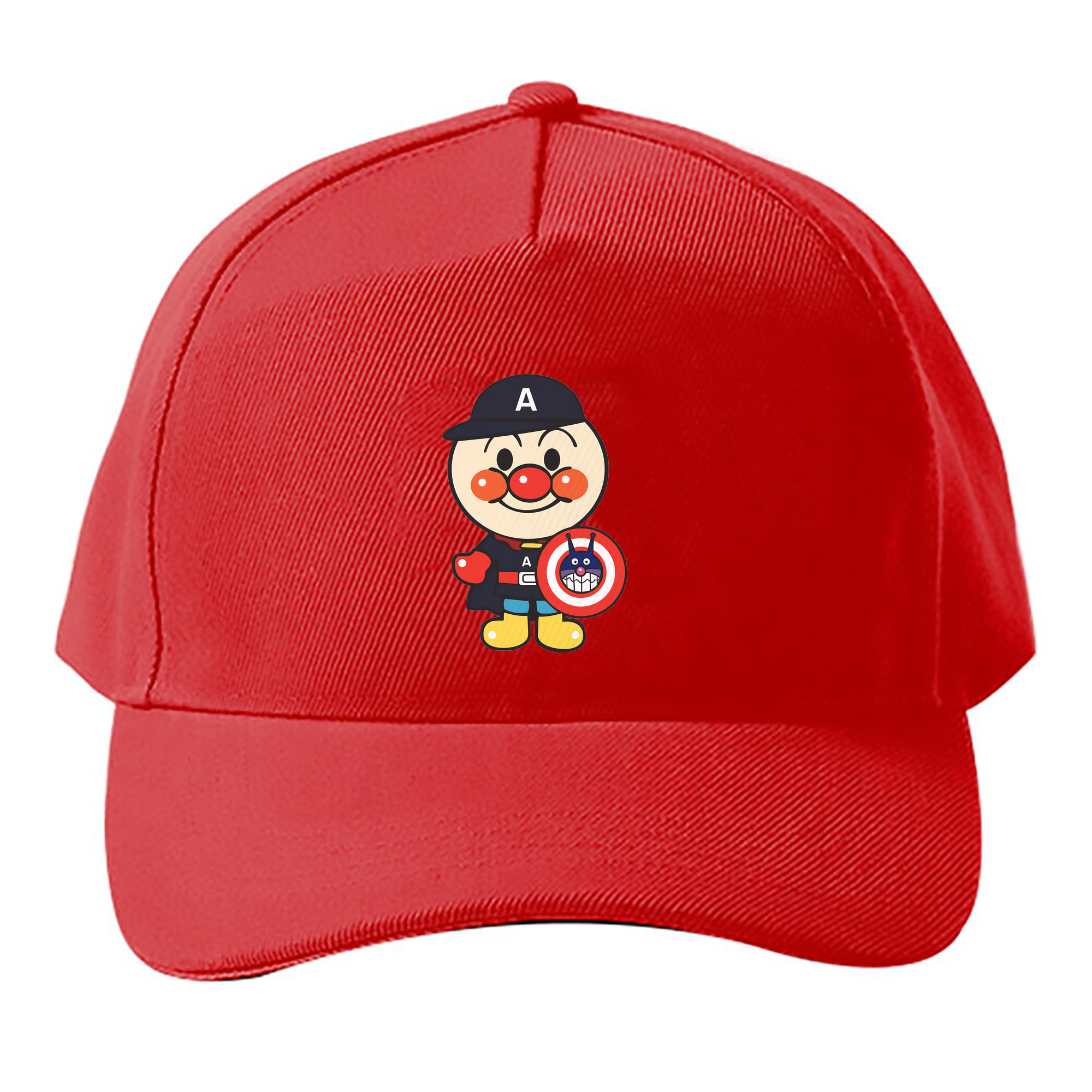 （画像用） アンパンマン Anpanman ベースボールキャップ 綿100％ 男女兼用 帽子 スポーツ