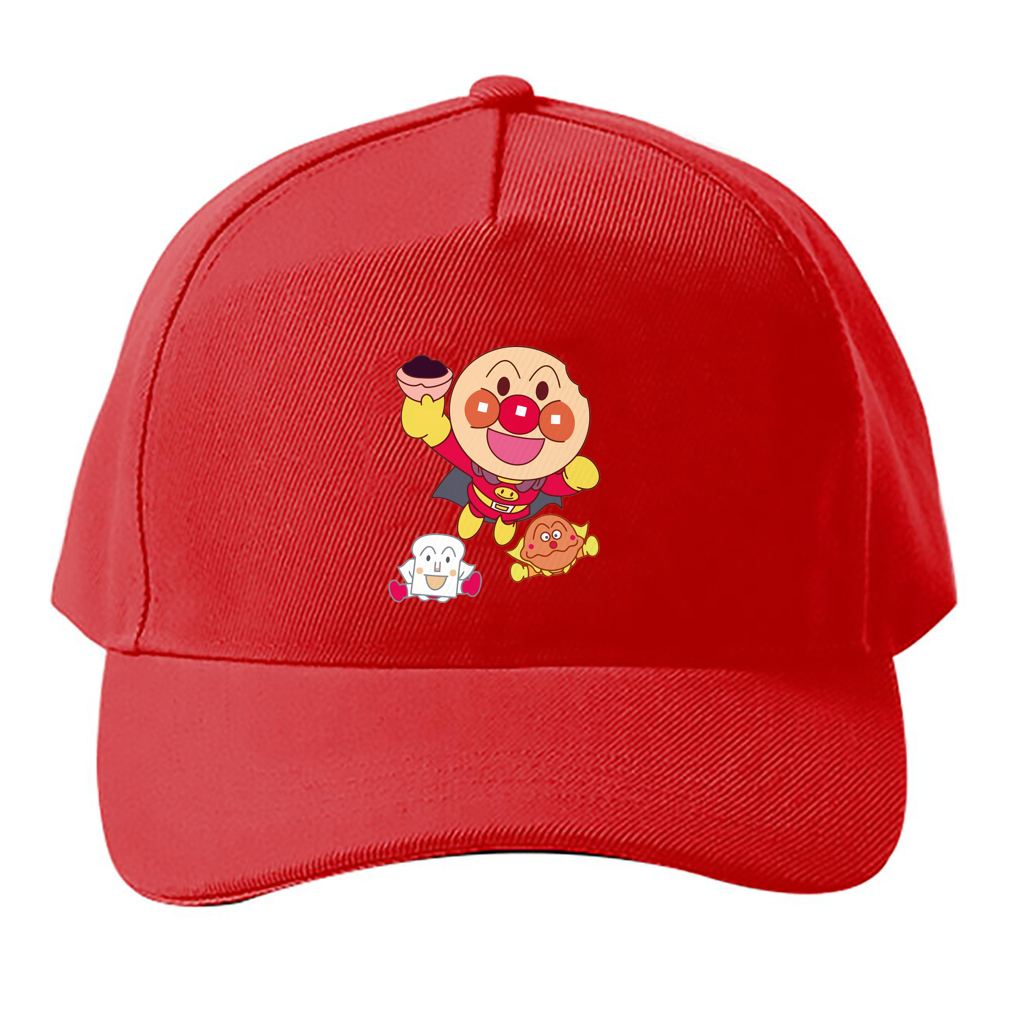 （画像用） アンパンマン Anpanman ベースボールキャップ 綿100％ 男女兼用 帽子 スポーツ