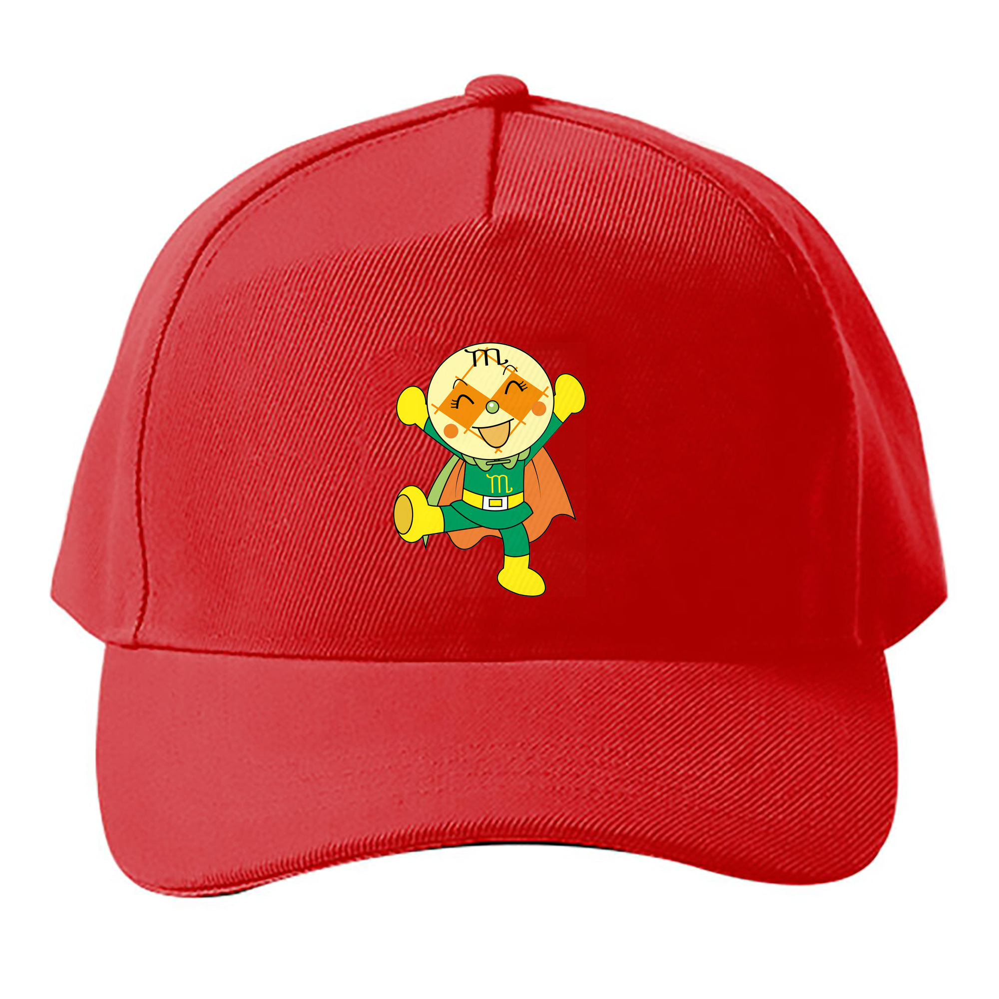 （画像用） アンパンマン Anpanman ベースボールキャップ 綿100％ 男女兼用 帽子 スポーツ