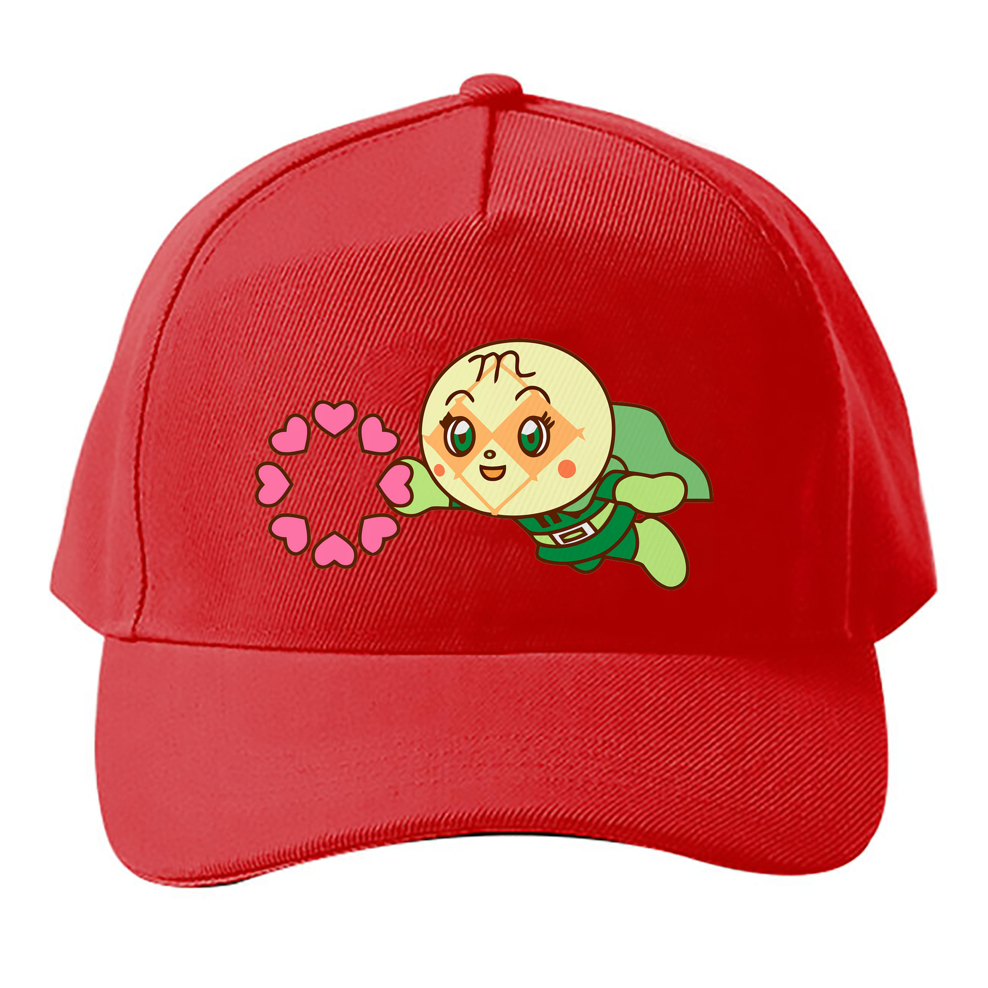 （画像用） アンパンマン Anpanman ベースボールキャップ 綿100％ 男女兼用 帽子 スポーツ