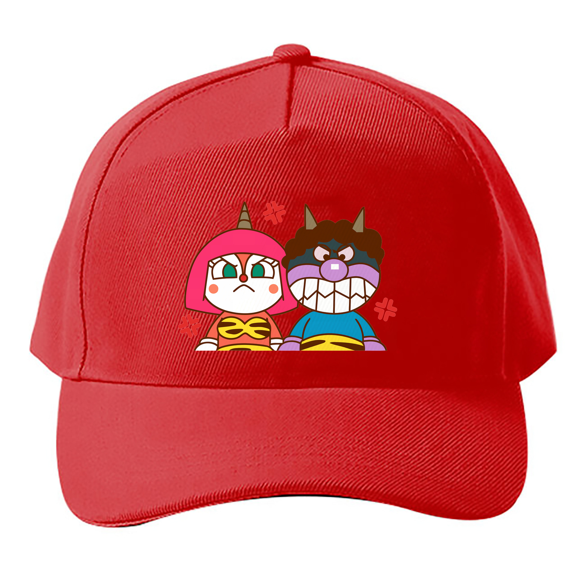 （画像用） アンパンマン Anpanman ベースボールキャップ 綿100％ 男女兼用 帽子 スポーツ