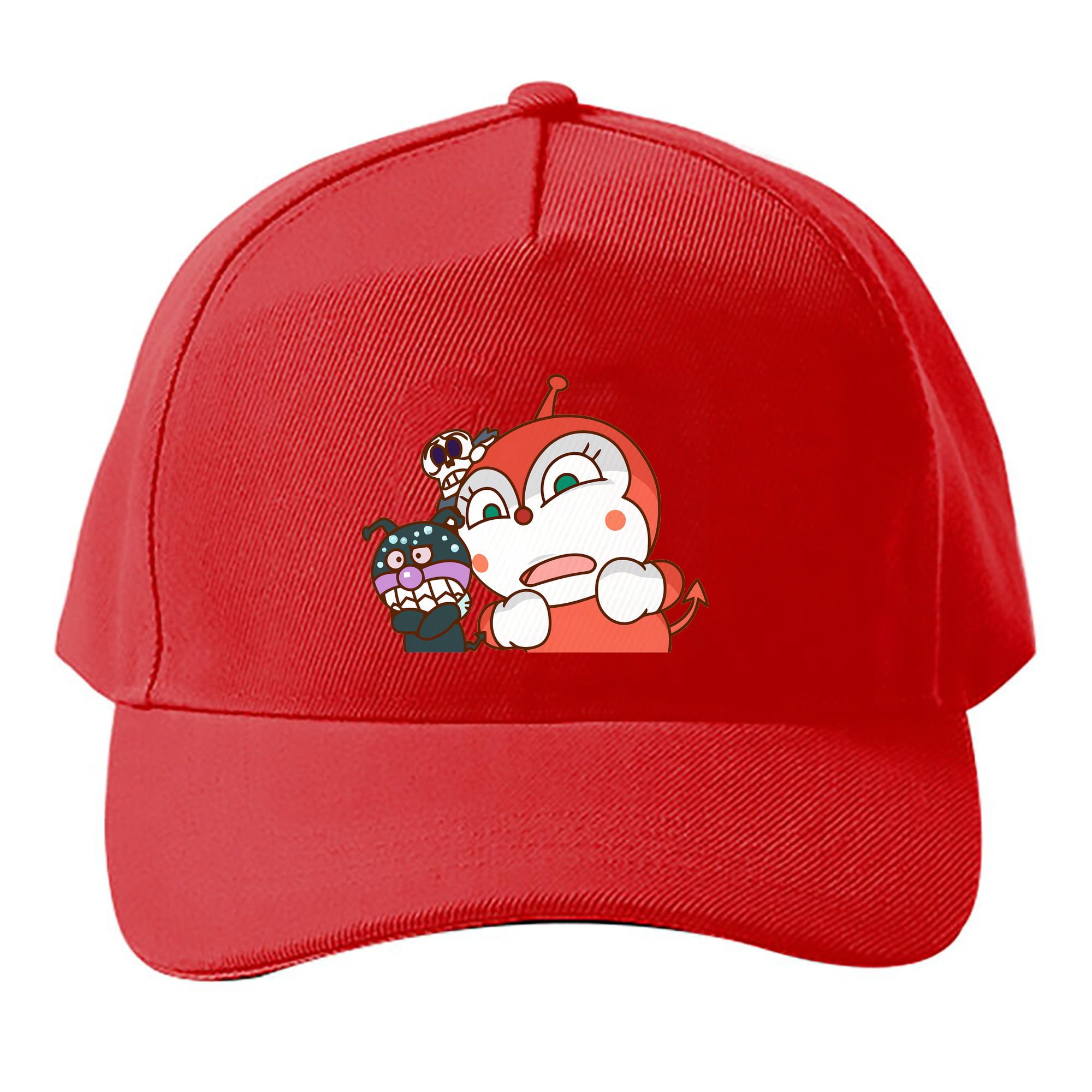 （画像用） アンパンマン Anpanman ベースボールキャップ 綿100％ 男女兼用 帽子 スポーツ