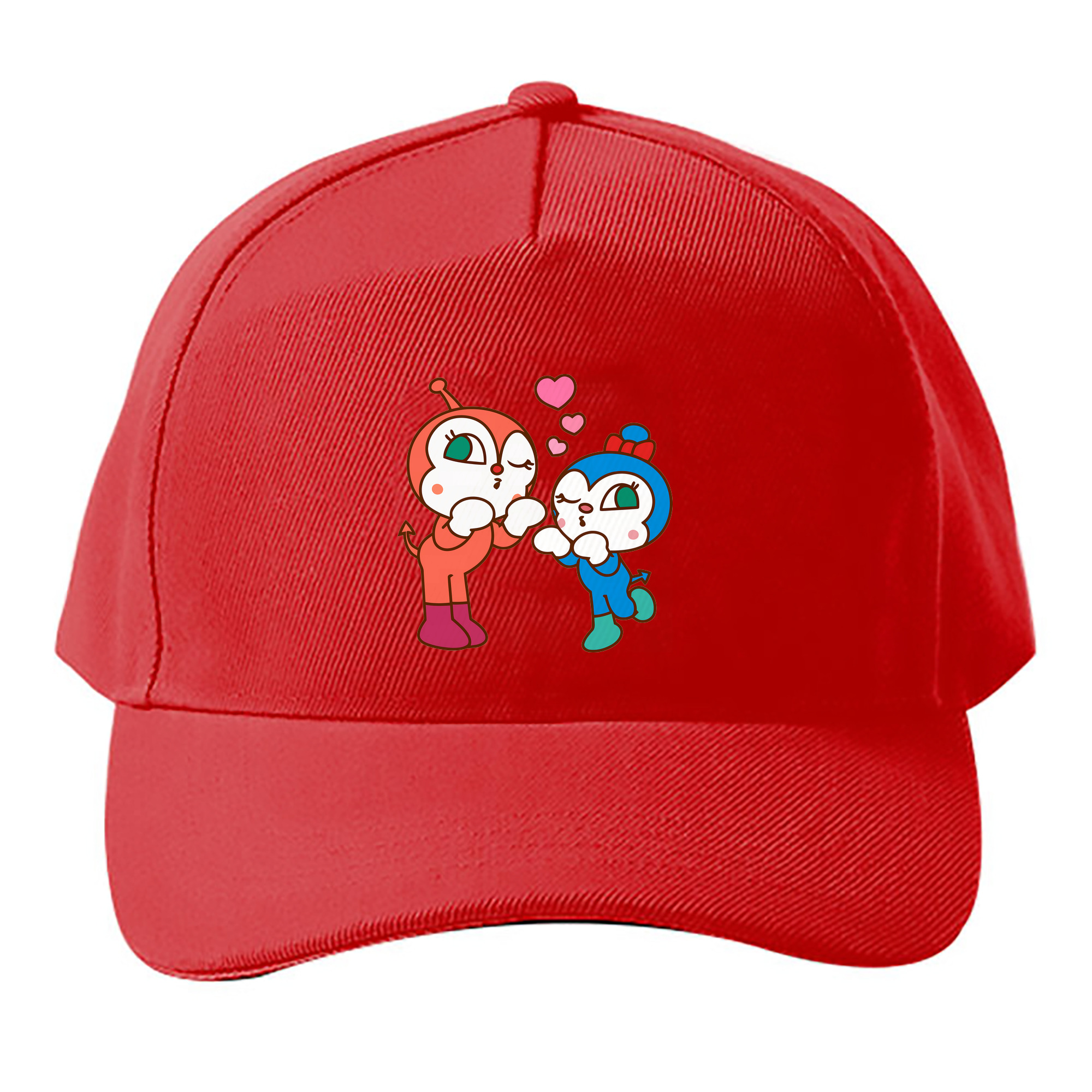（画像用） アンパンマン Anpanman ベースボールキャップ 綿100％ 男女兼用 帽子 スポーツ