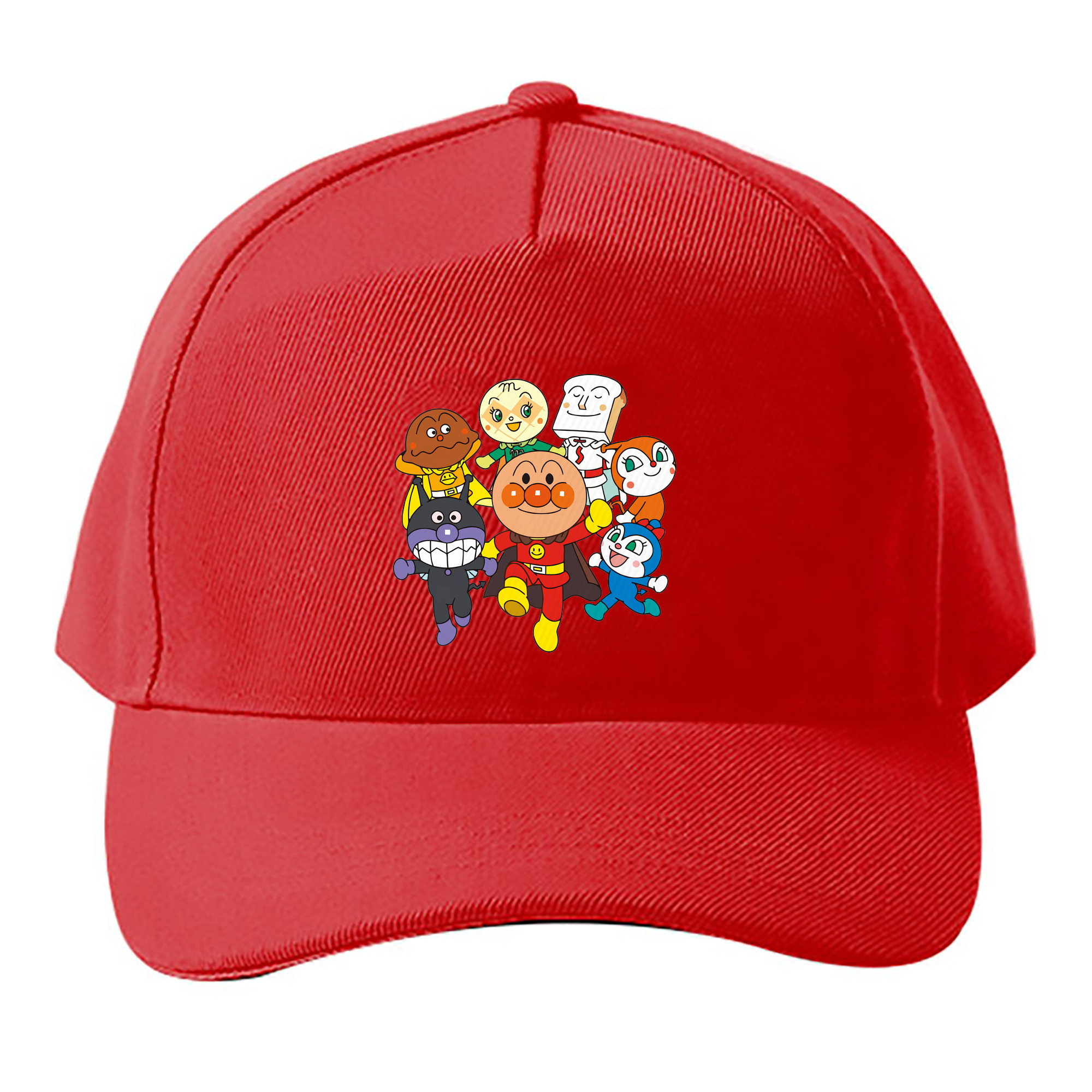 （画像用） アンパンマン Anpanman ベースボールキャップ 綿100％ 男女兼用 帽子 スポーツ