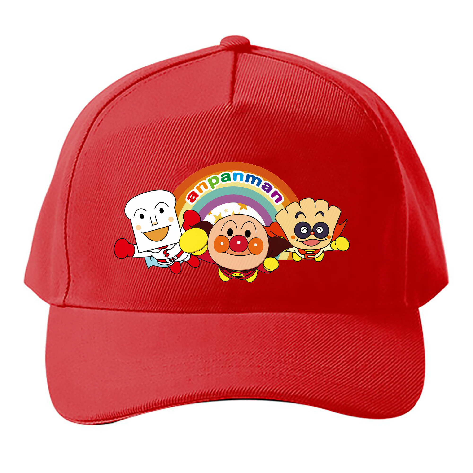 （画像用） アンパンマン Anpanman ベースボールキャップ 綿100％ 男女兼用 帽子 スポーツ