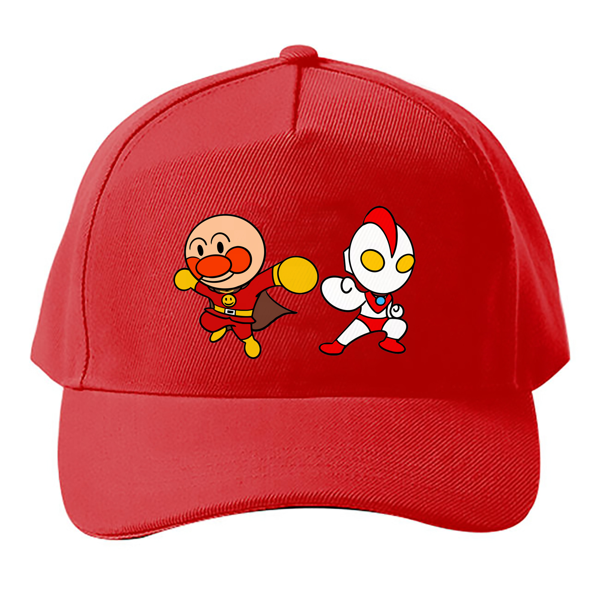 （画像用） アンパンマン Anpanman ベースボールキャップ 綿100％ 男女兼用 帽子 スポーツ