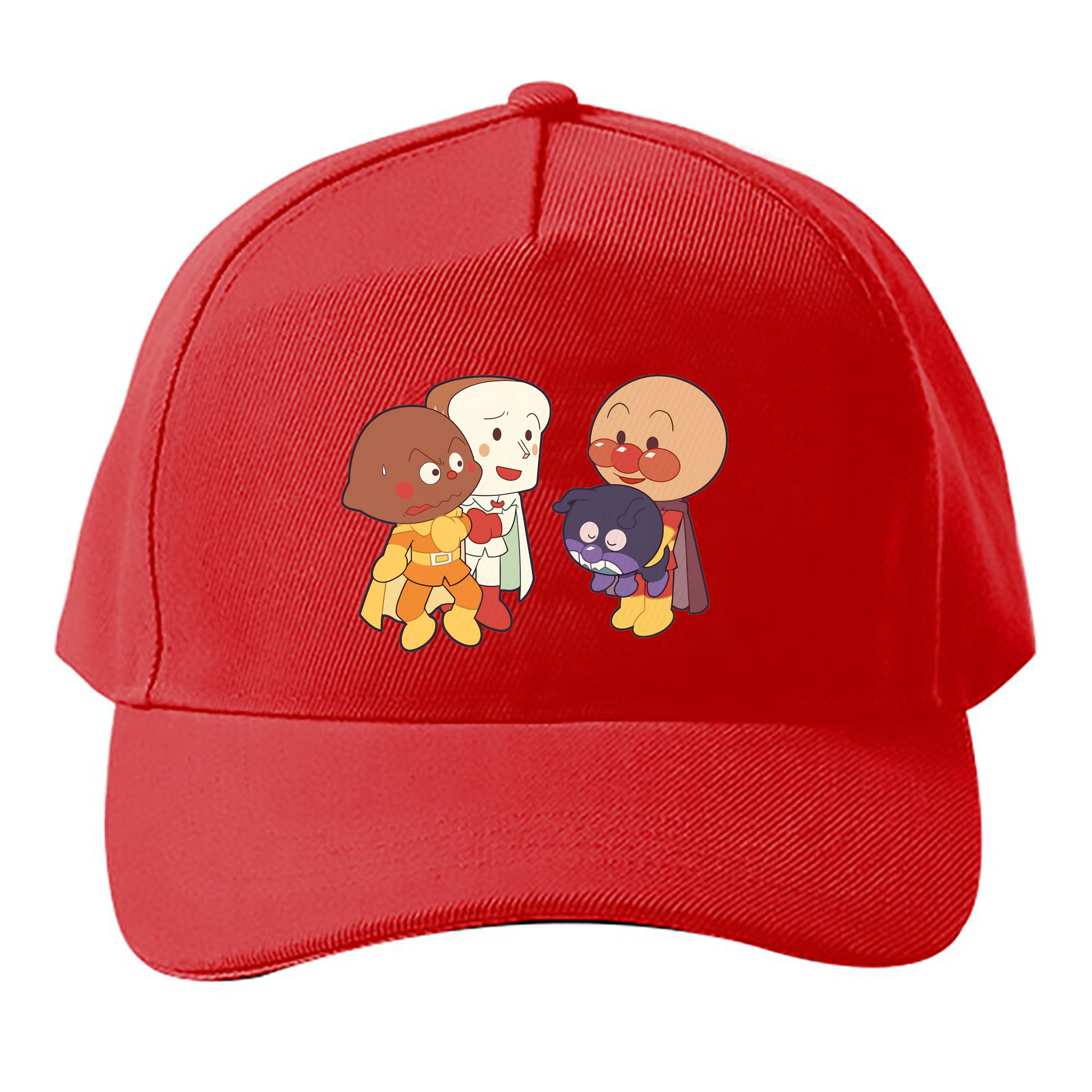 （画像用） アンパンマン Anpanman ベースボールキャップ 綿100％ 男女兼用 帽子 スポーツ
