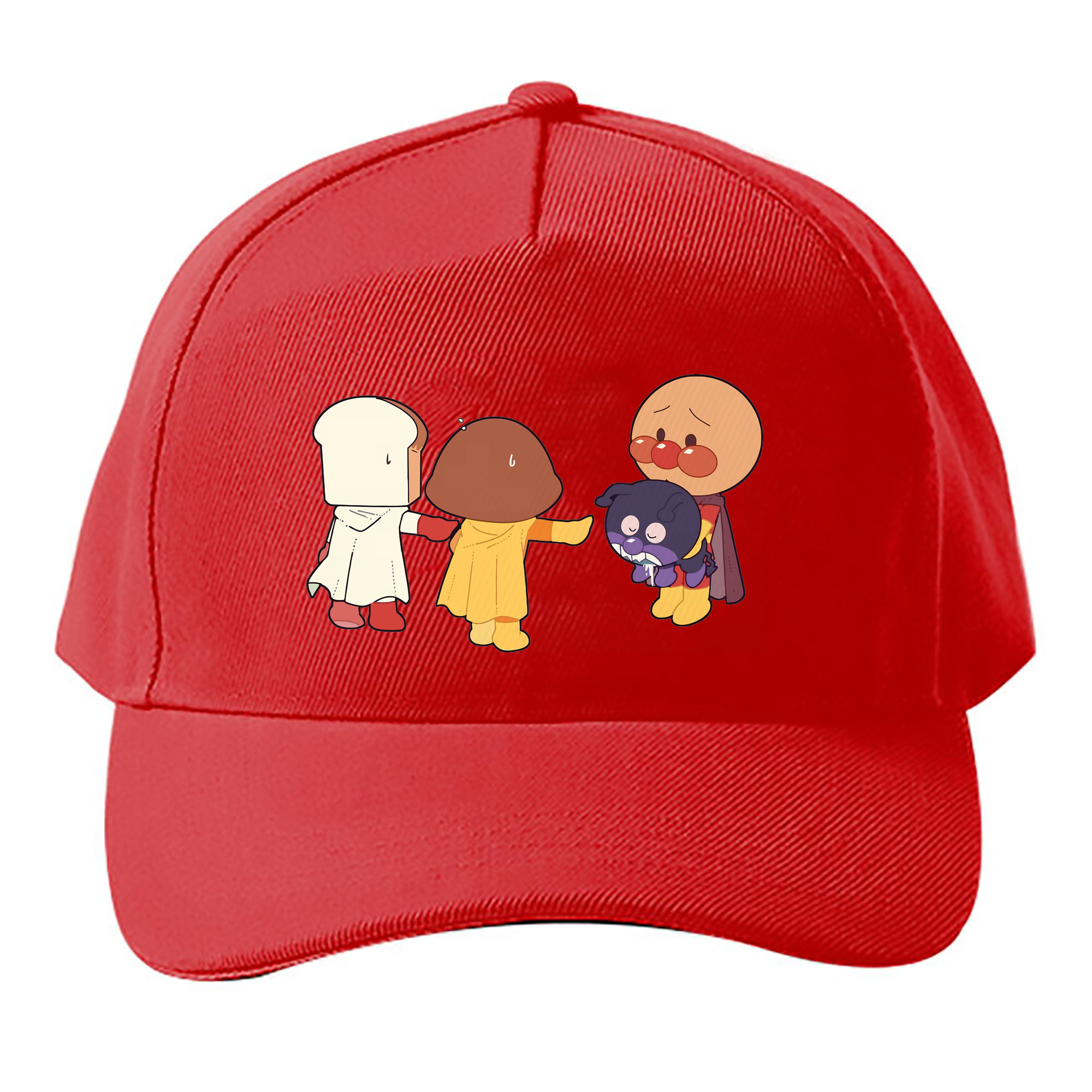 （画像用） アンパンマン Anpanman ベースボールキャップ 綿100％ 男女兼用 帽子 スポーツ