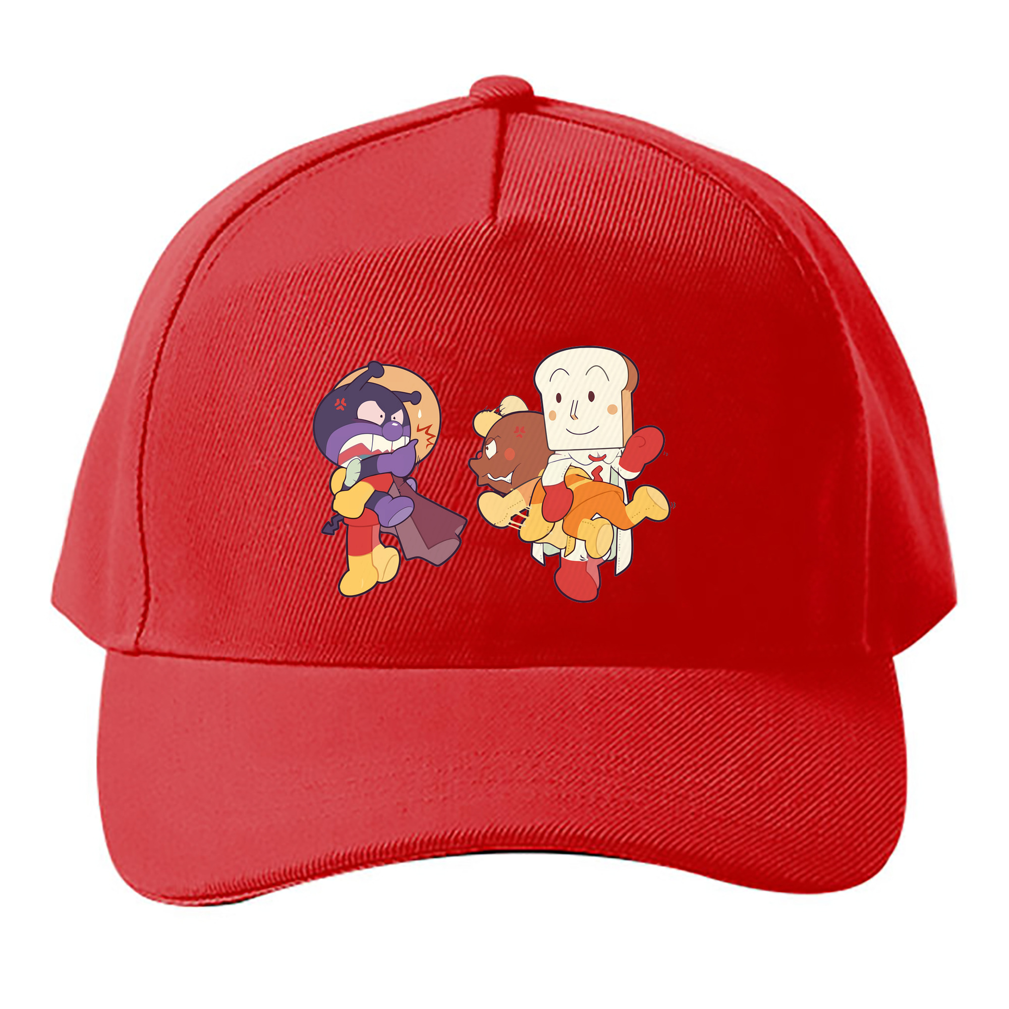 （画像用） アンパンマン Anpanman ベースボールキャップ 綿100％ 男女兼用 帽子 スポーツ