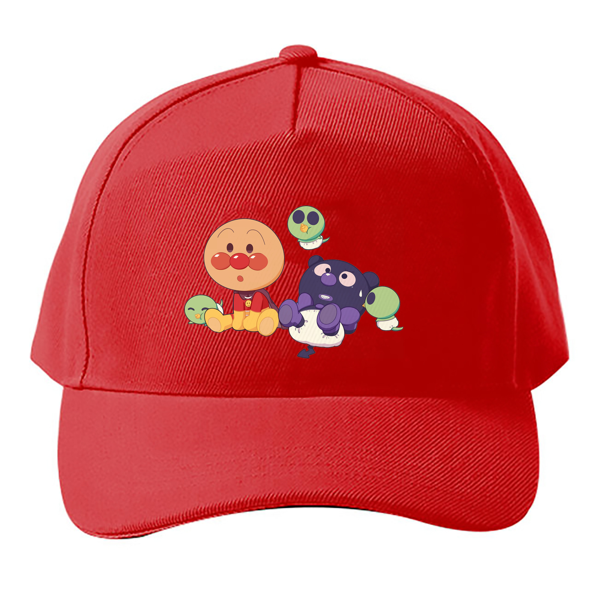 （画像用） アンパンマン Anpanman ベースボールキャップ 綿100％ 男女兼用 帽子 スポーツ