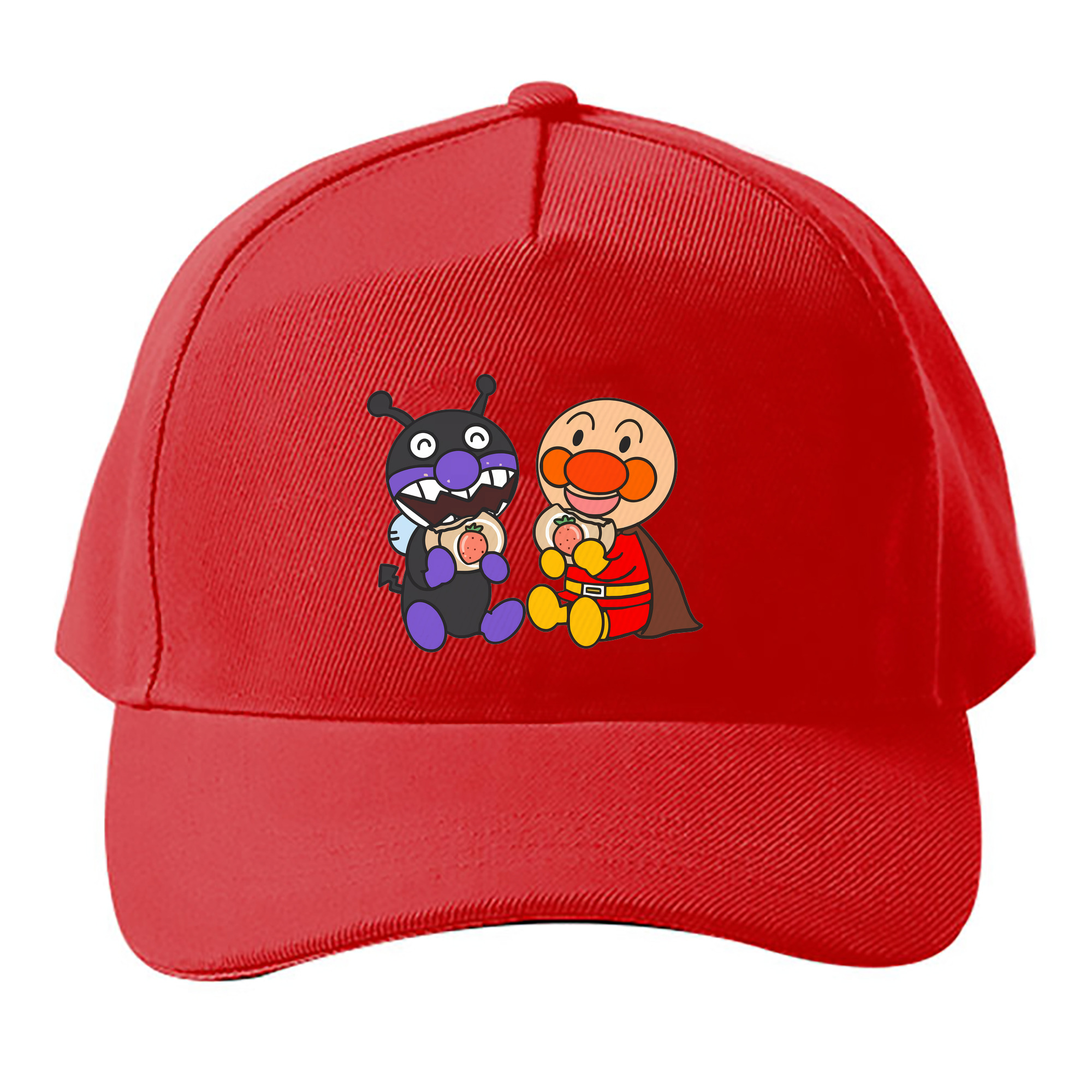 （画像用） アンパンマン Anpanman ベースボールキャップ 綿100％ 男女兼用 帽子 スポーツ