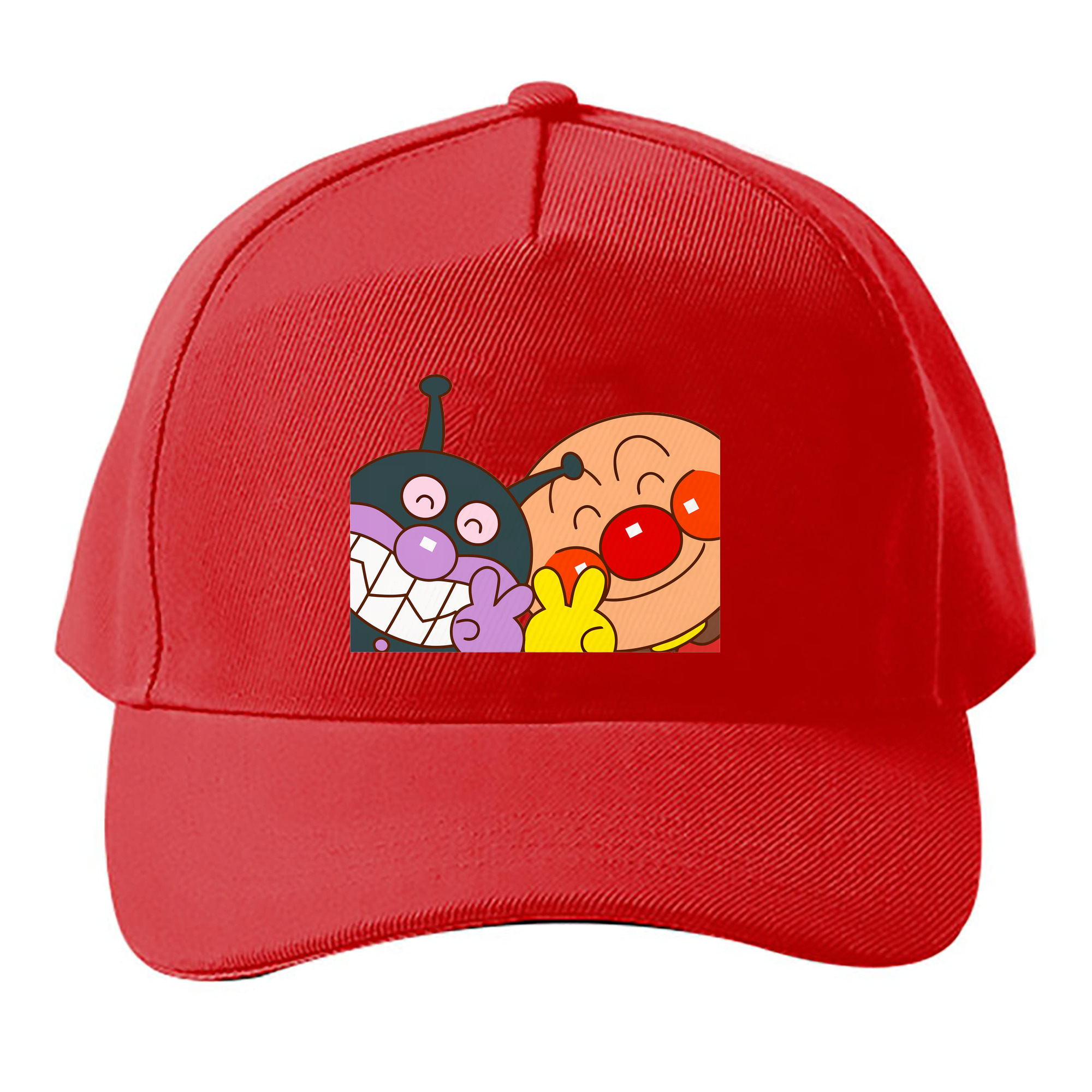 （画像用） アンパンマン Anpanman ベースボールキャップ 綿100％ 男女兼用 帽子 スポーツ