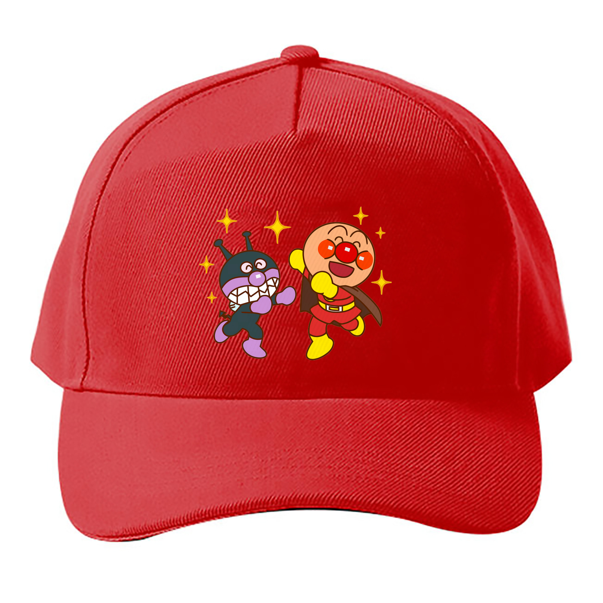（画像用） アンパンマン Anpanman ベースボールキャップ 綿100％ 男女兼用 帽子 スポーツ