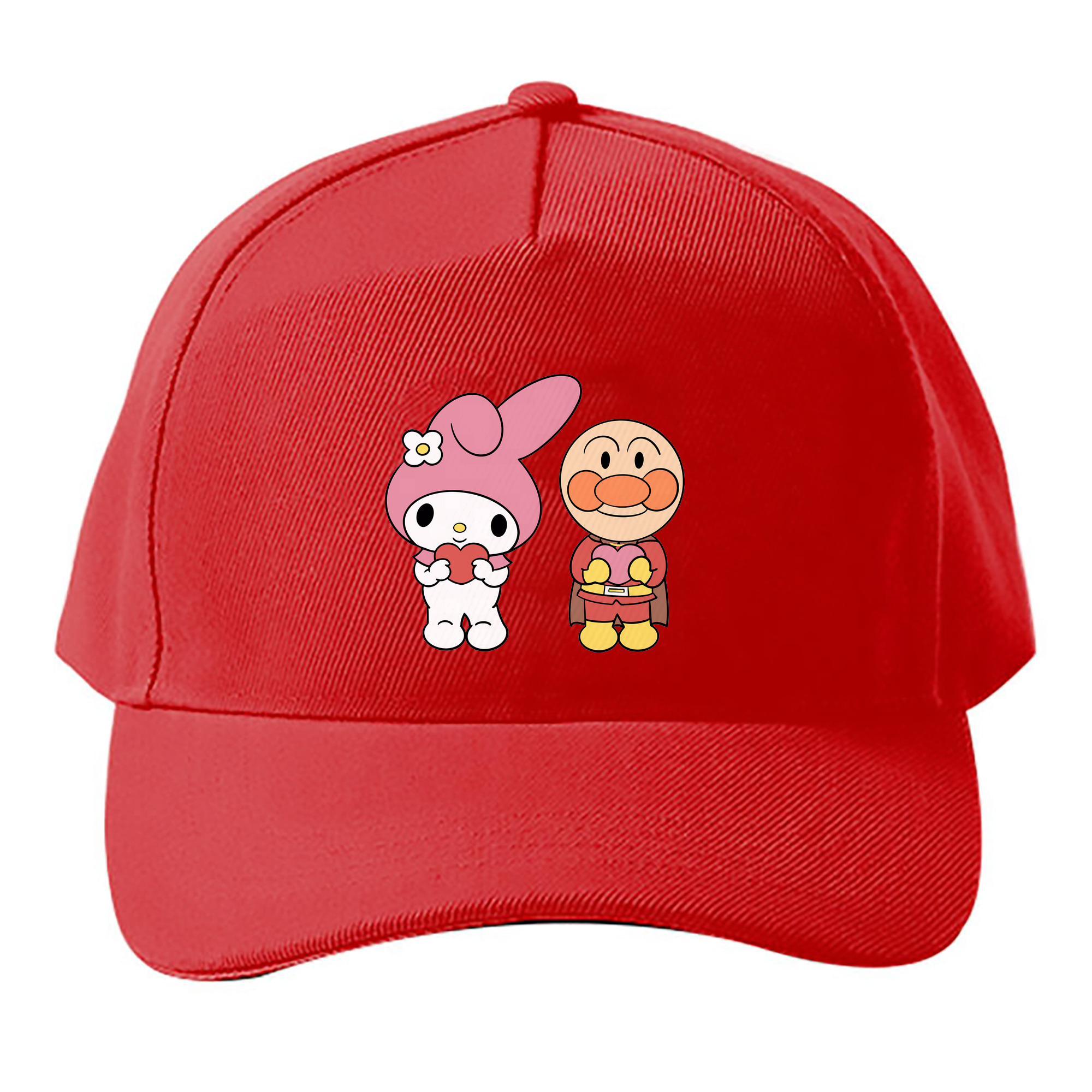 （画像用） アンパンマン Anpanman ベースボールキャップ 綿100％ 男女兼用 帽子 スポーツ