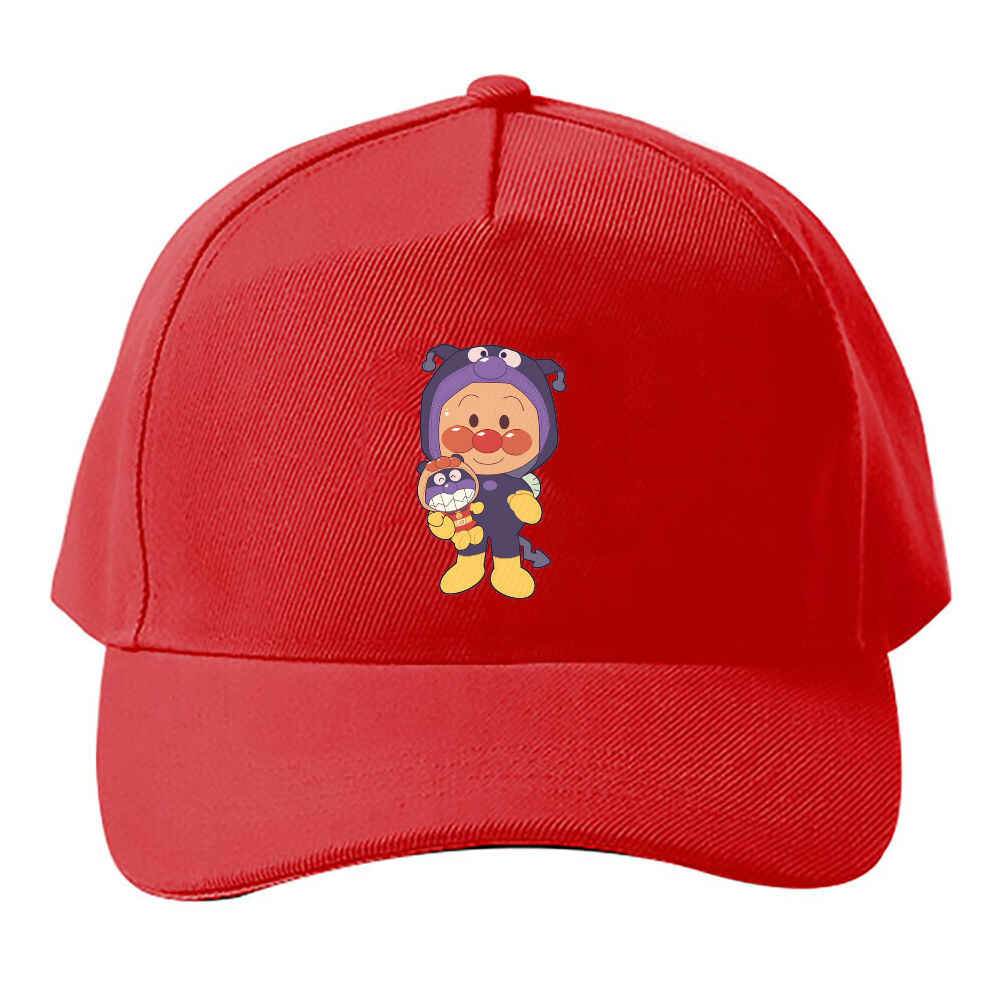 （画像用） アンパンマン Anpanman ベースボールキャップ 綿100％ 男女兼用 帽子 スポーツ
