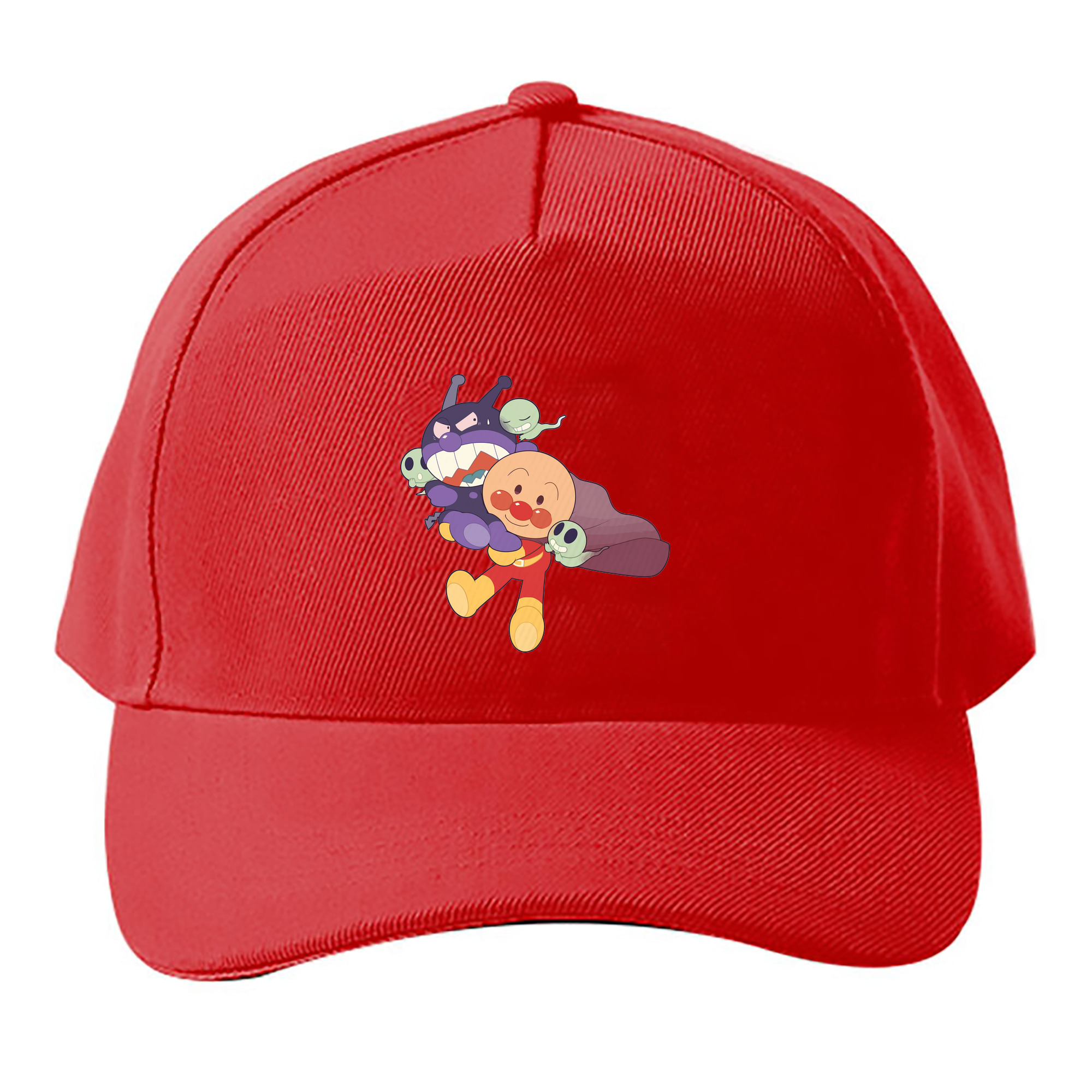 （画像用） アンパンマン Anpanman ベースボールキャップ 綿100％ 男女兼用 帽子 スポーツ