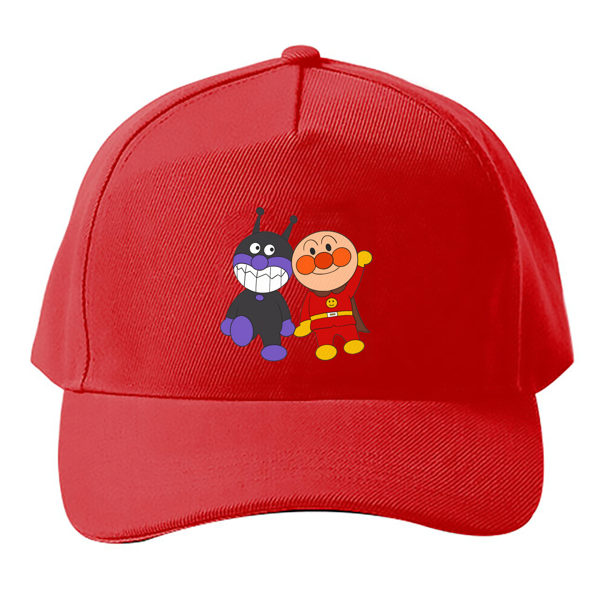 （画像用） アンパンマン Anpanman ベースボールキャップ 綿100％ 男女兼用 帽子 スポーツ