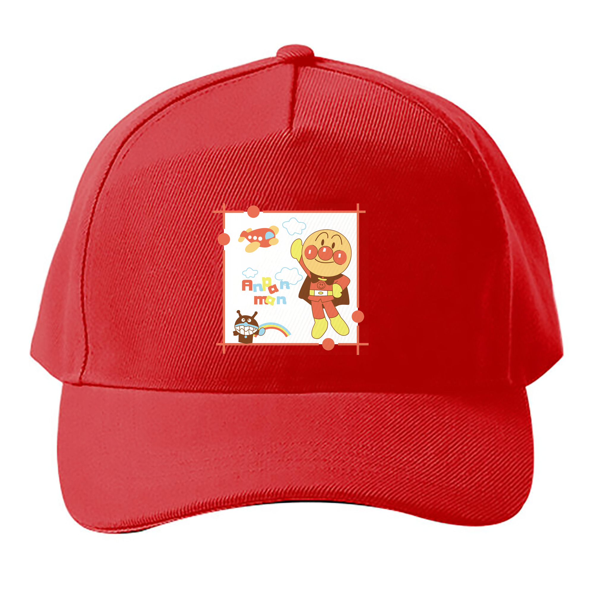 （画像用） アンパンマン Anpanman ベースボールキャップ 綿100％ 男女兼用 帽子 スポーツ