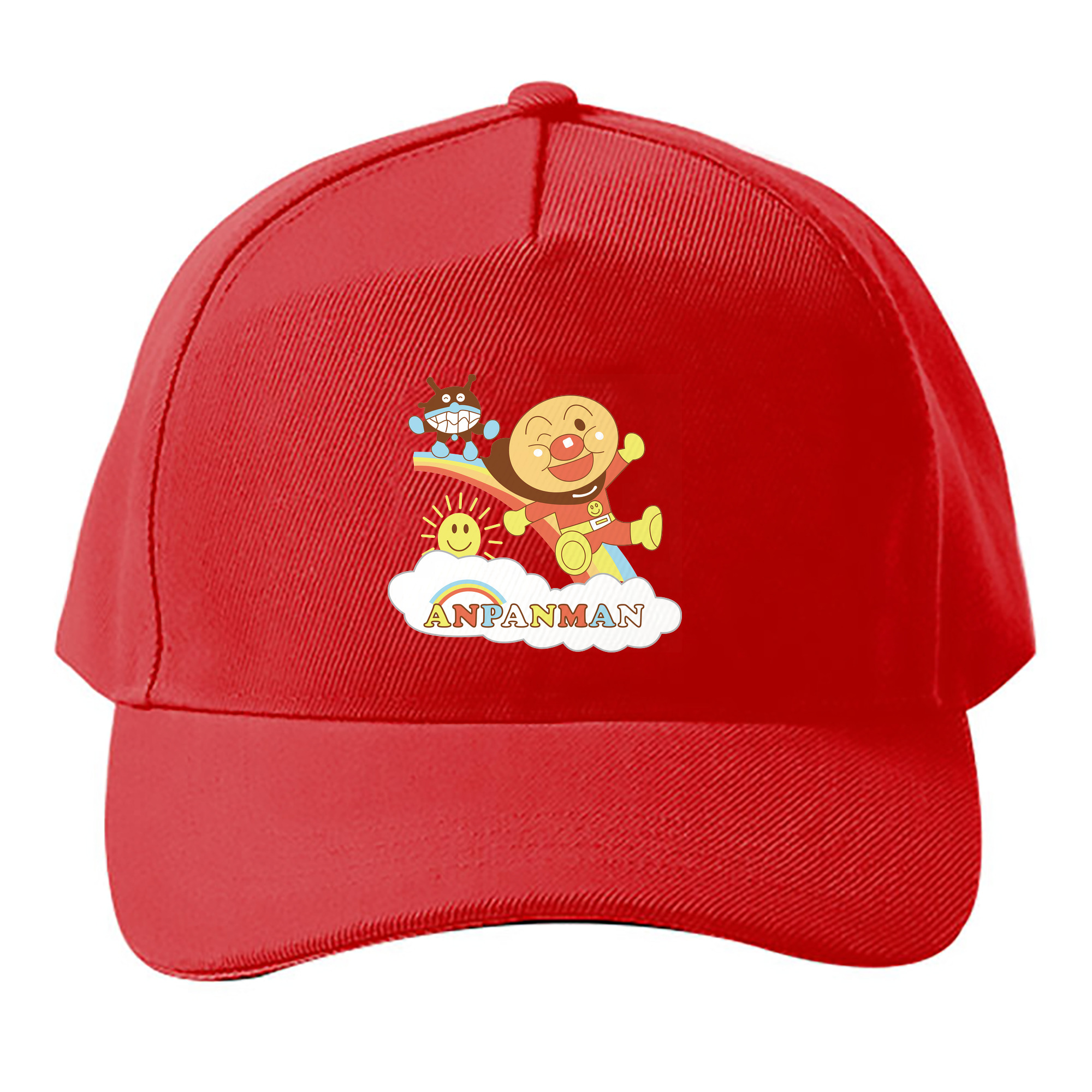 （画像用） アンパンマン Anpanman ベースボールキャップ 綿100％ 男女兼用 帽子 スポーツ