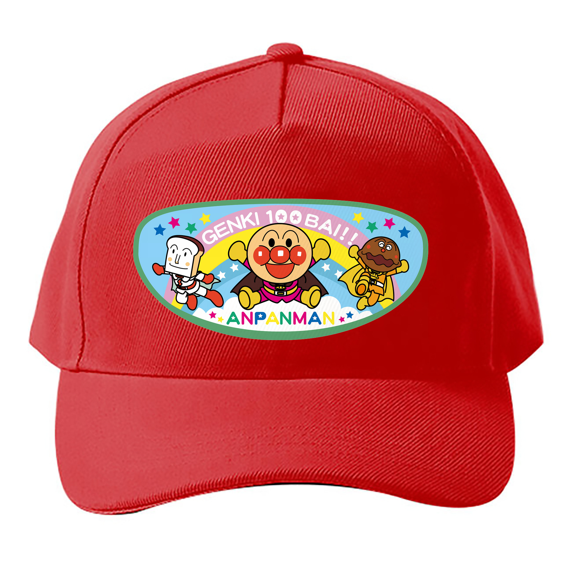 （画像用） アンパンマン Anpanman ベースボールキャップ 綿100％ 男女兼用 帽子 スポーツ