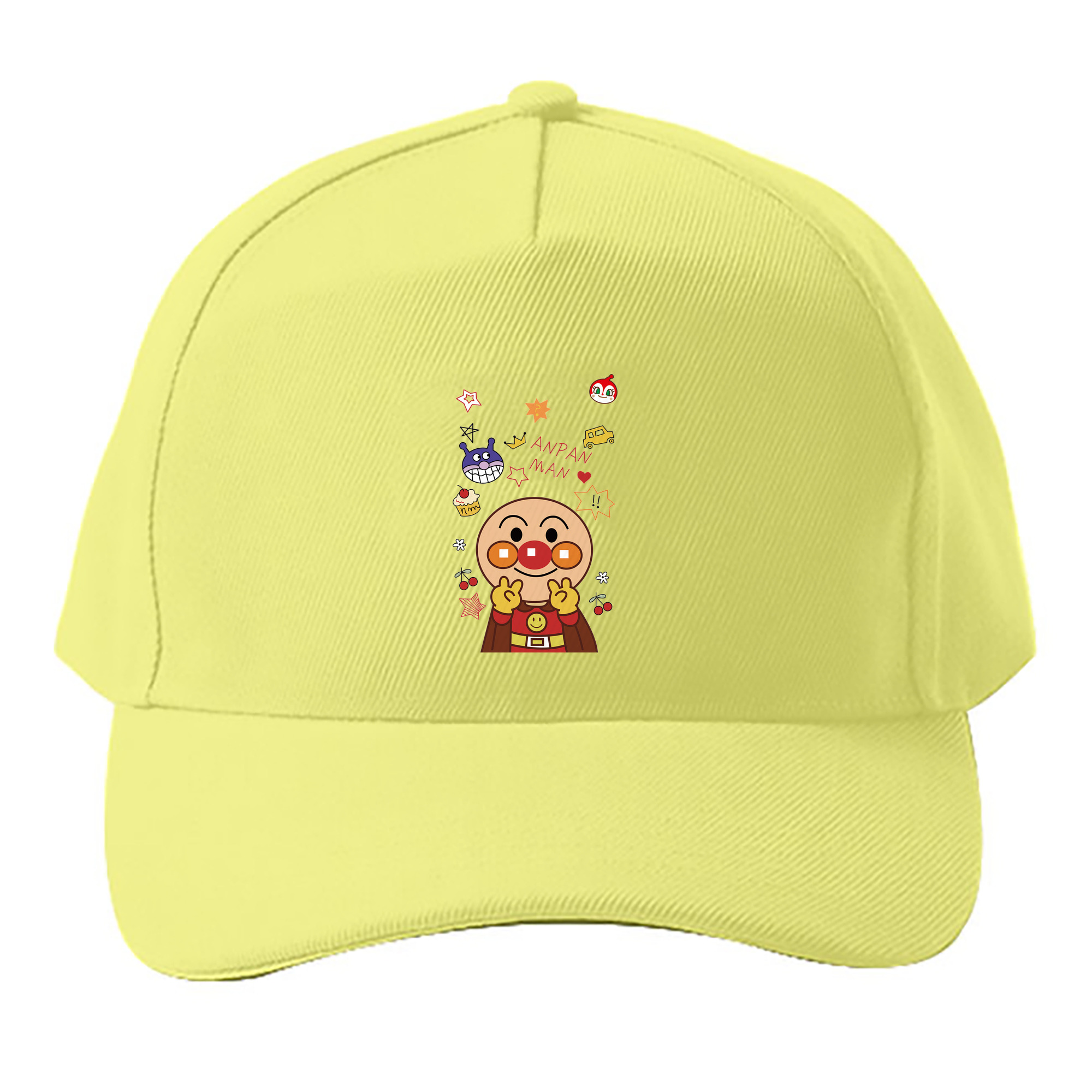 （画像用） アンパンマン Anpanman ベースボールキャップ 綿100％ 男女兼用 帽子 スポーツ