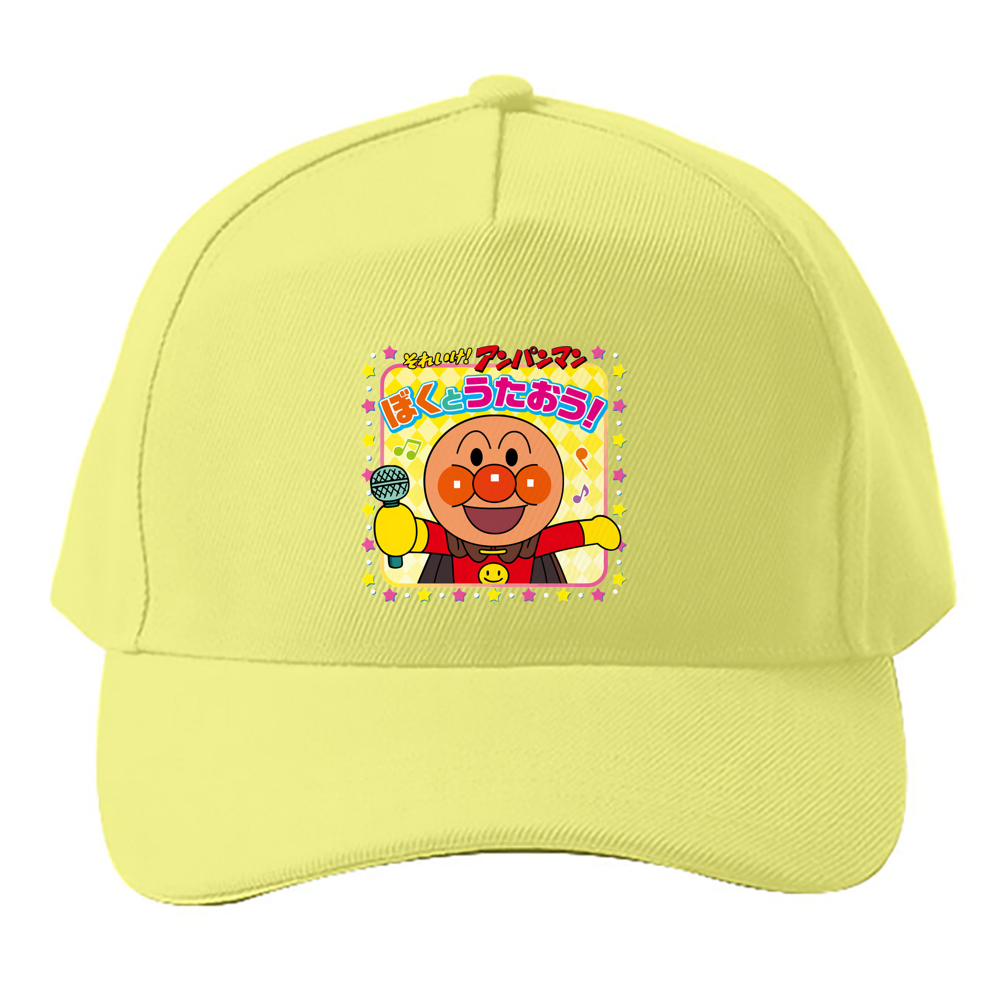 （画像用） アンパンマン Anpanman ベースボールキャップ 綿100％ 男女兼用 帽子 スポーツ