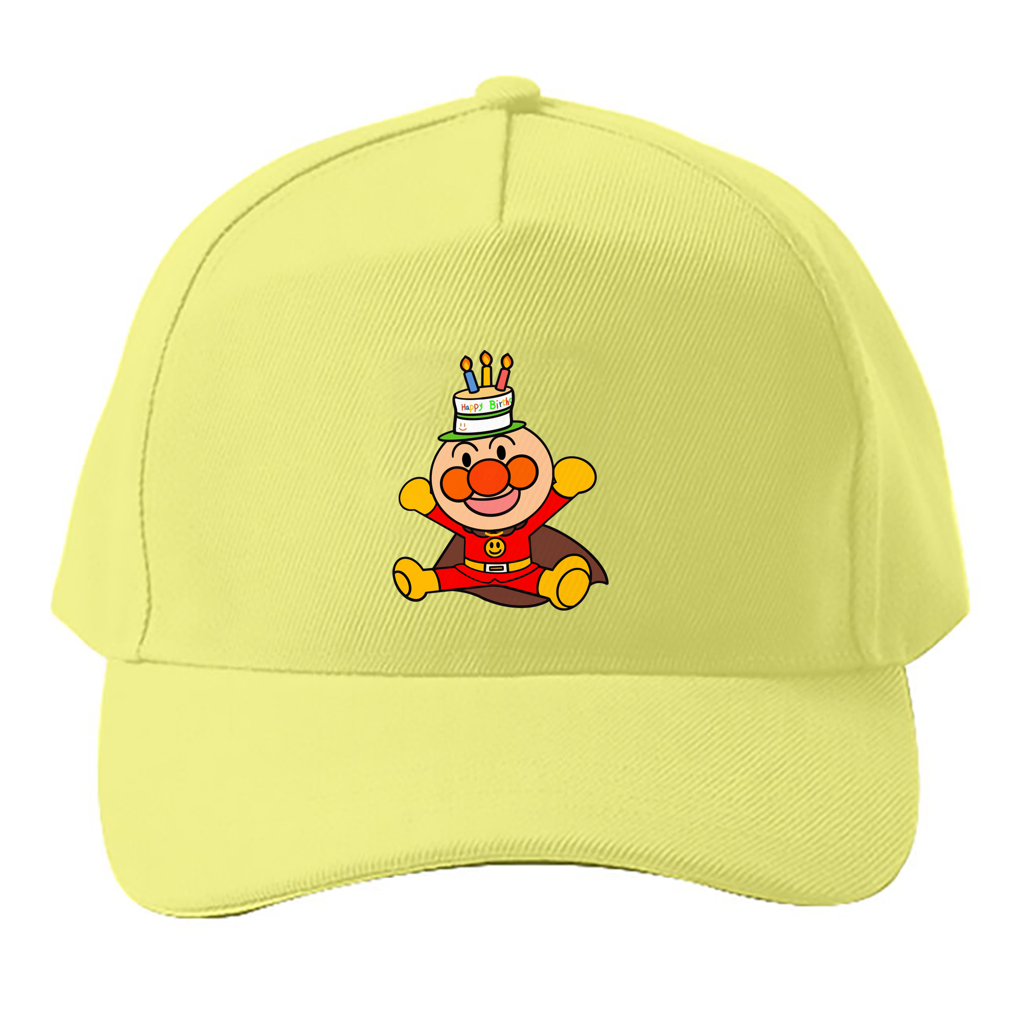 （画像用） アンパンマン Anpanman ベースボールキャップ 綿100％ 男女兼用 帽子 スポーツ