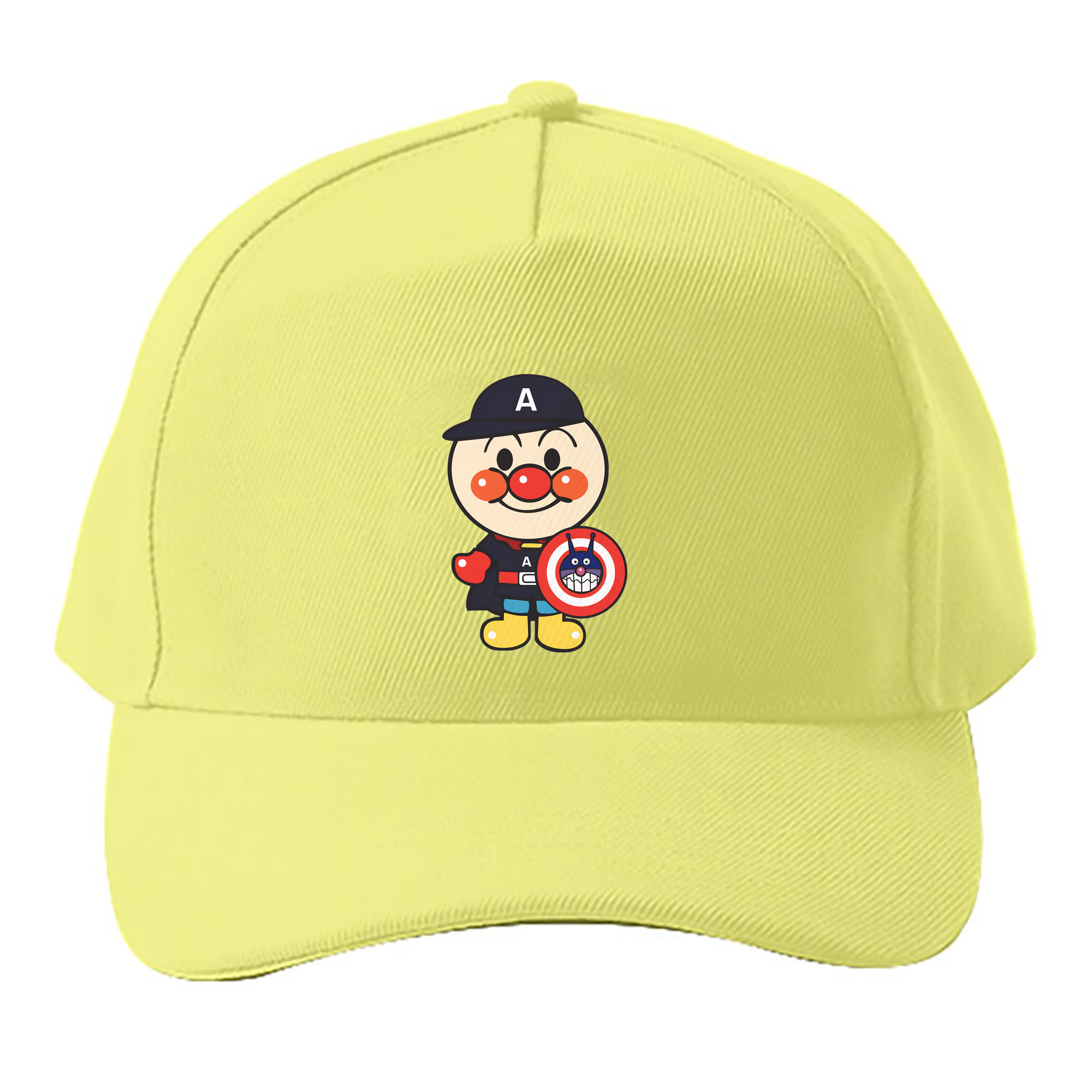 （画像用） アンパンマン Anpanman ベースボールキャップ 綿100％ 男女兼用 帽子 スポーツ
