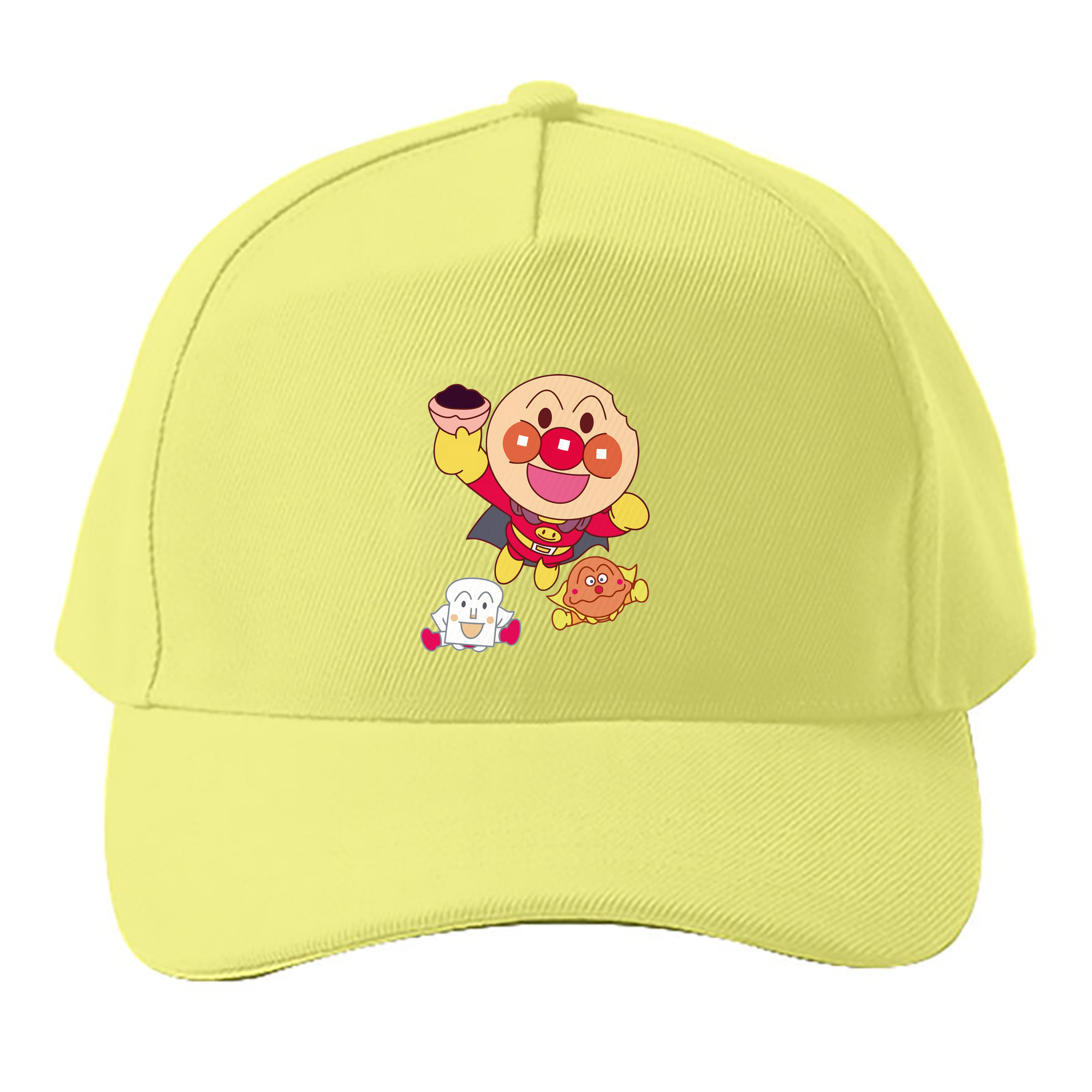 （画像用） アンパンマン Anpanman ベースボールキャップ 綿100％ 男女兼用 帽子 スポーツ
