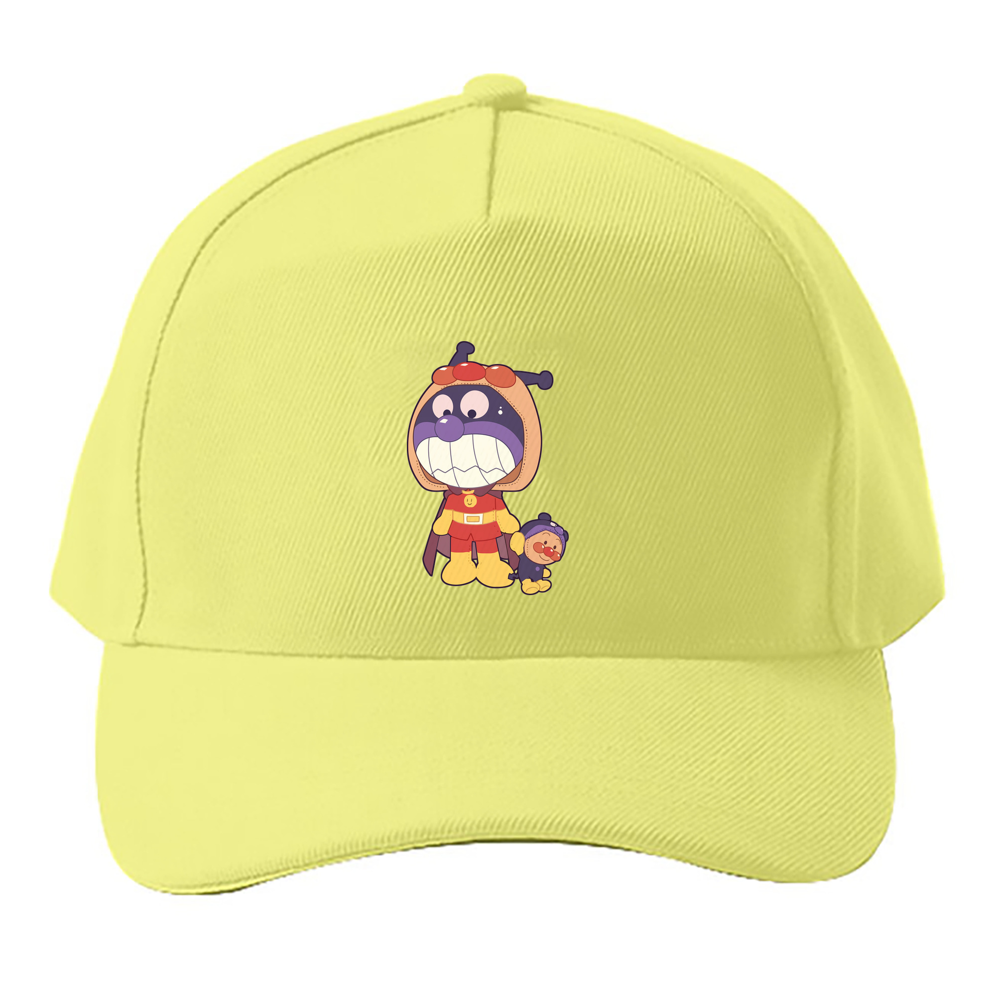 （画像用） アンパンマン Anpanman ベースボールキャップ 綿100％ 男女兼用 帽子 スポーツ
