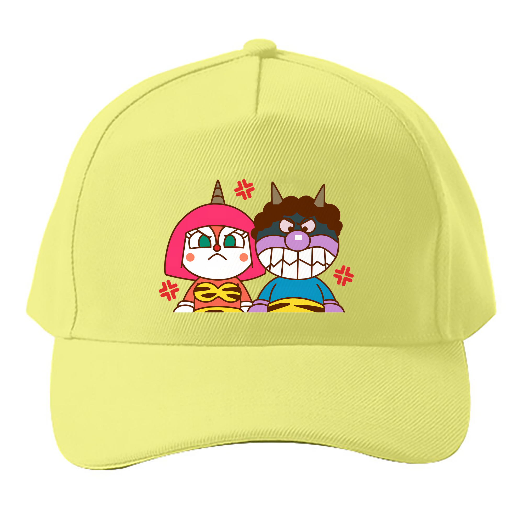 （画像用） アンパンマン Anpanman ベースボールキャップ 綿100％ 男女兼用 帽子 スポーツ