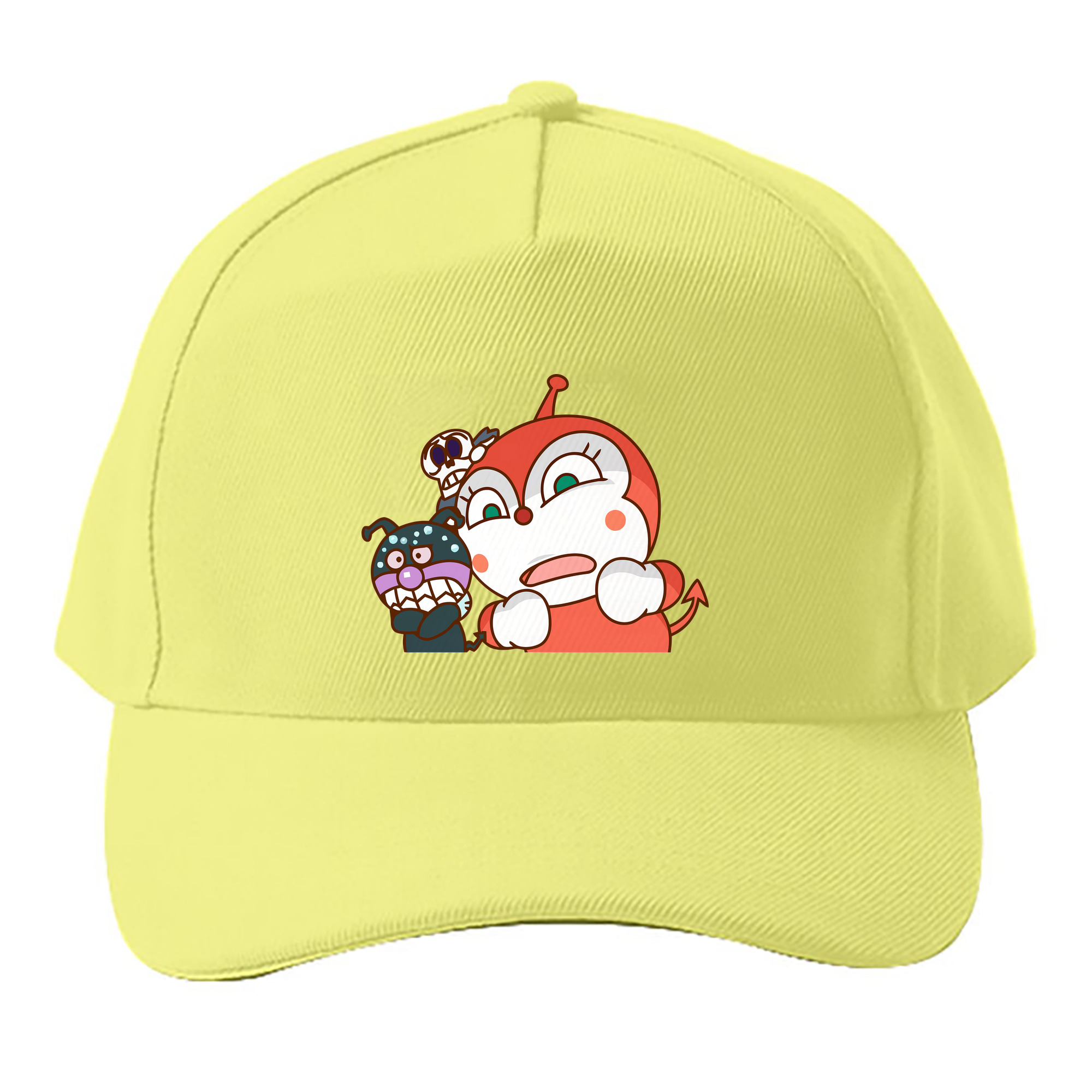 （画像用） アンパンマン Anpanman ベースボールキャップ 綿100％ 男女兼用 帽子 スポーツ