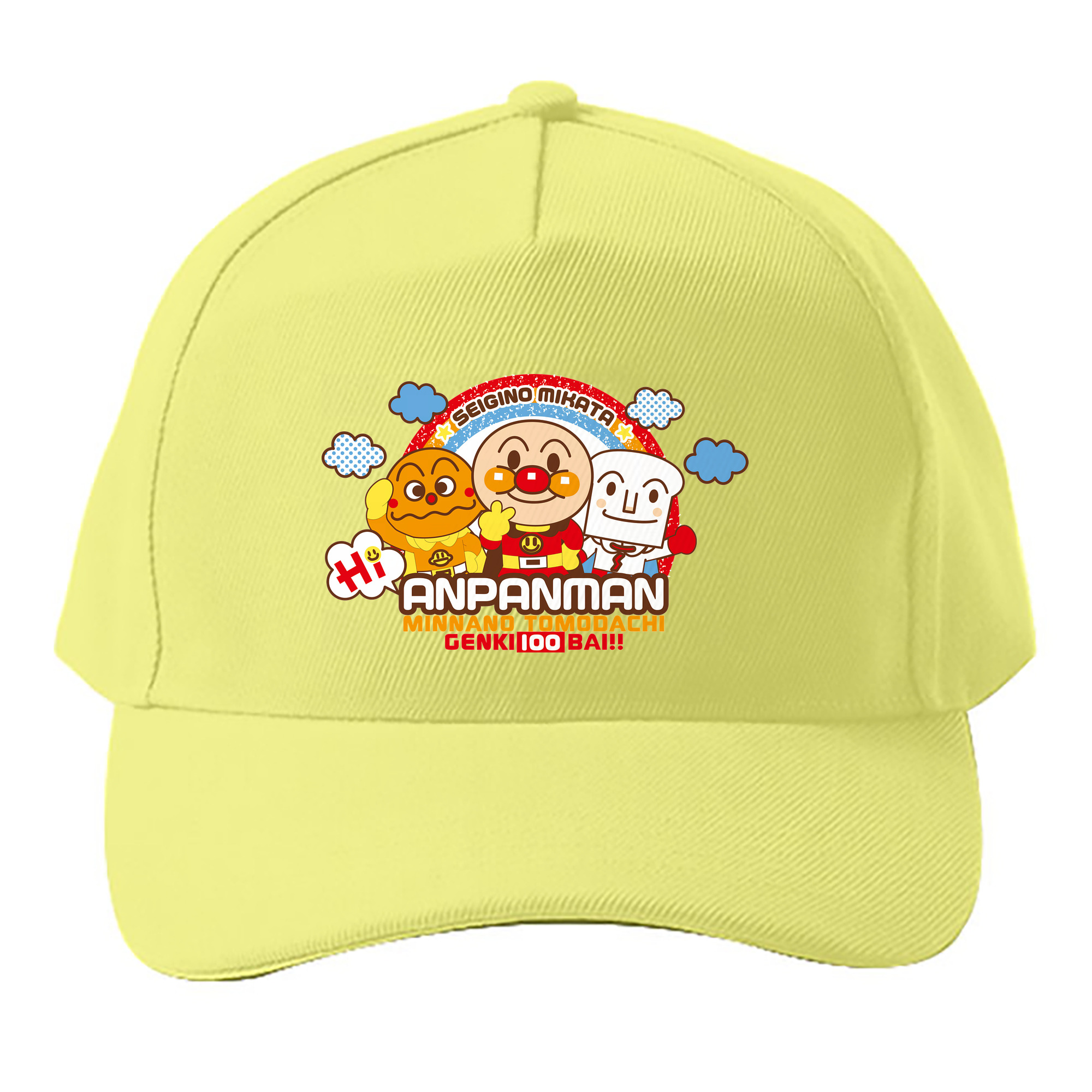 （画像用） アンパンマン Anpanman ベースボールキャップ 綿100％ 男女兼用 帽子 スポーツ