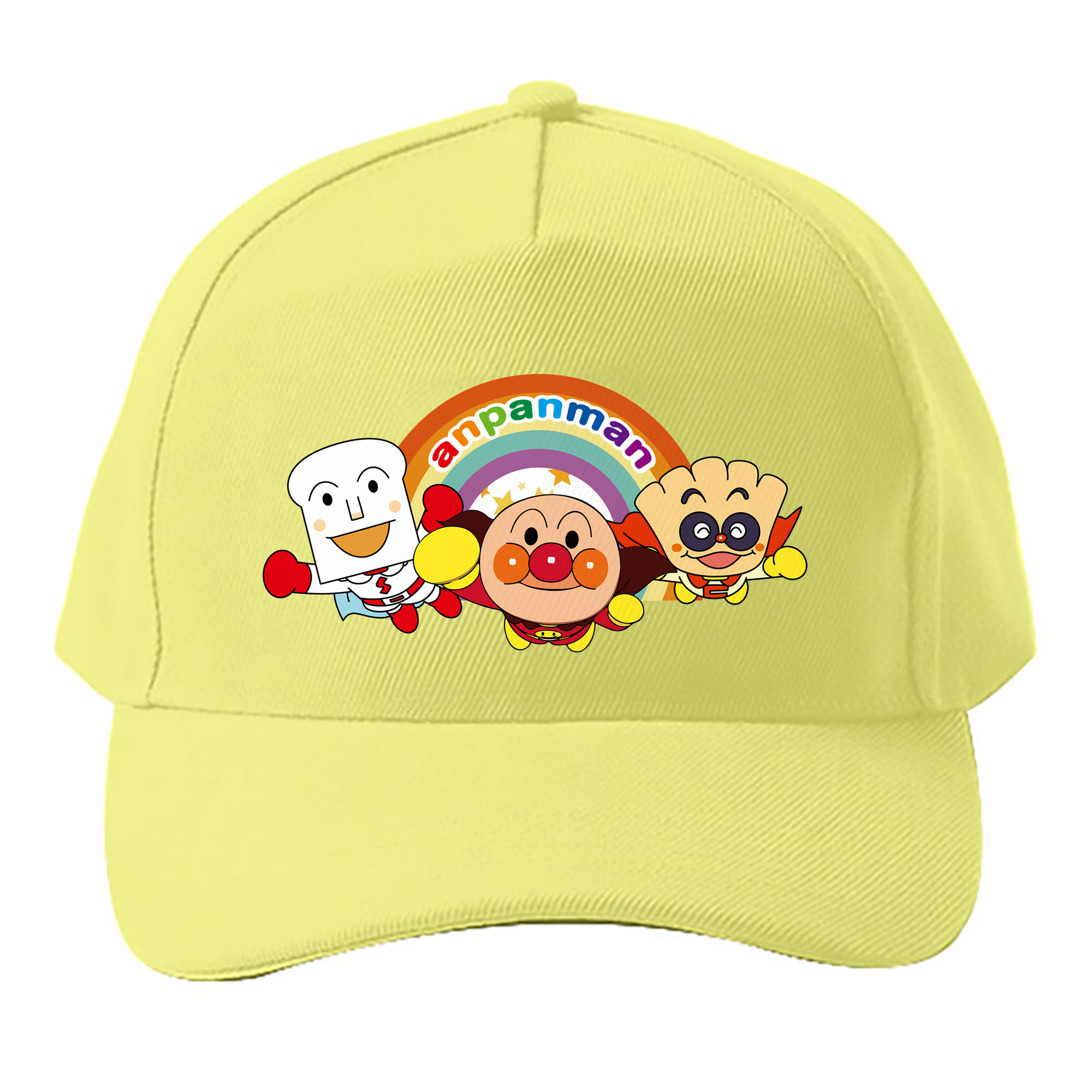 （画像用） アンパンマン Anpanman ベースボールキャップ 綿100％ 男女兼用 帽子 スポーツ