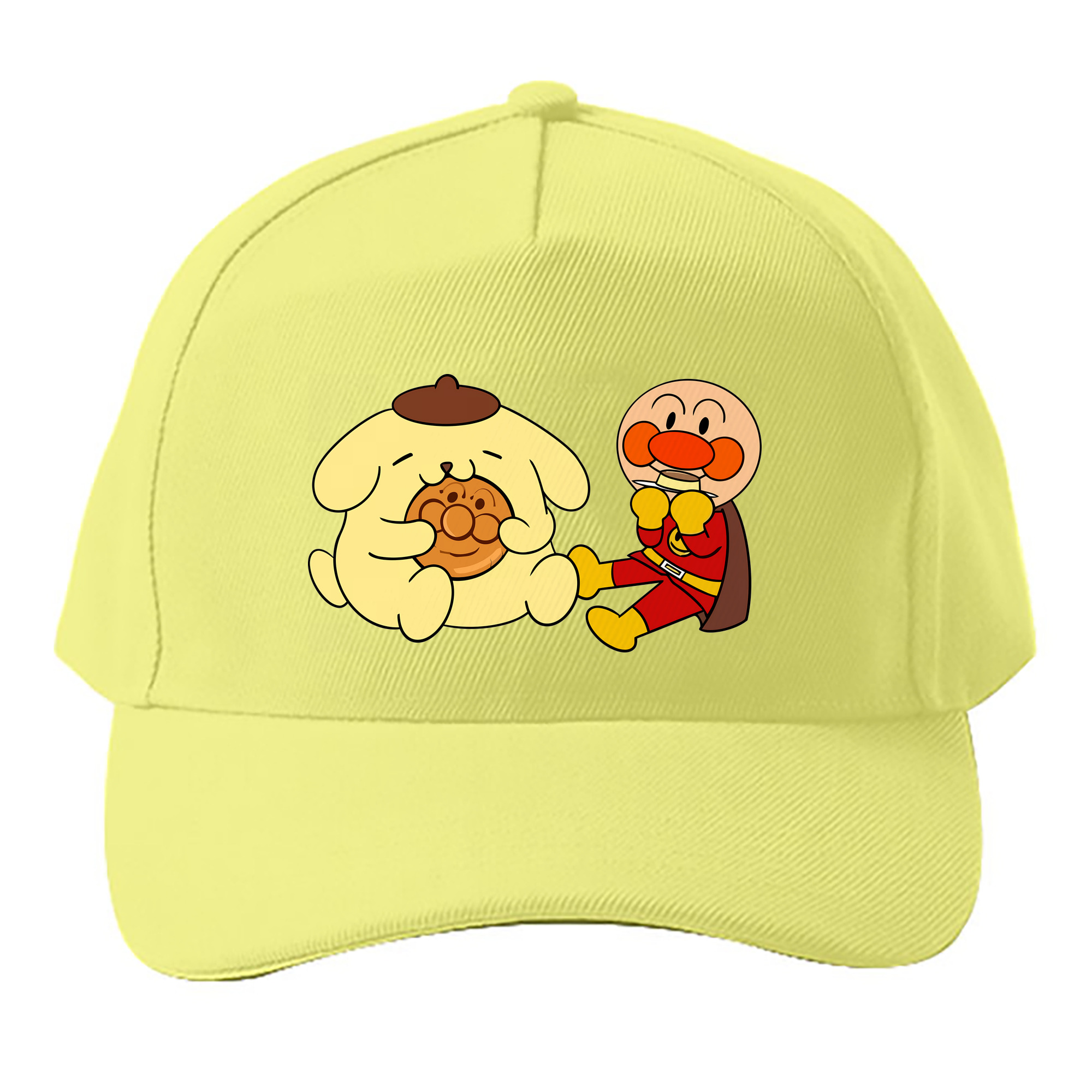 （画像用） アンパンマン Anpanman ベースボールキャップ 綿100％ 男女兼用 帽子 スポーツ