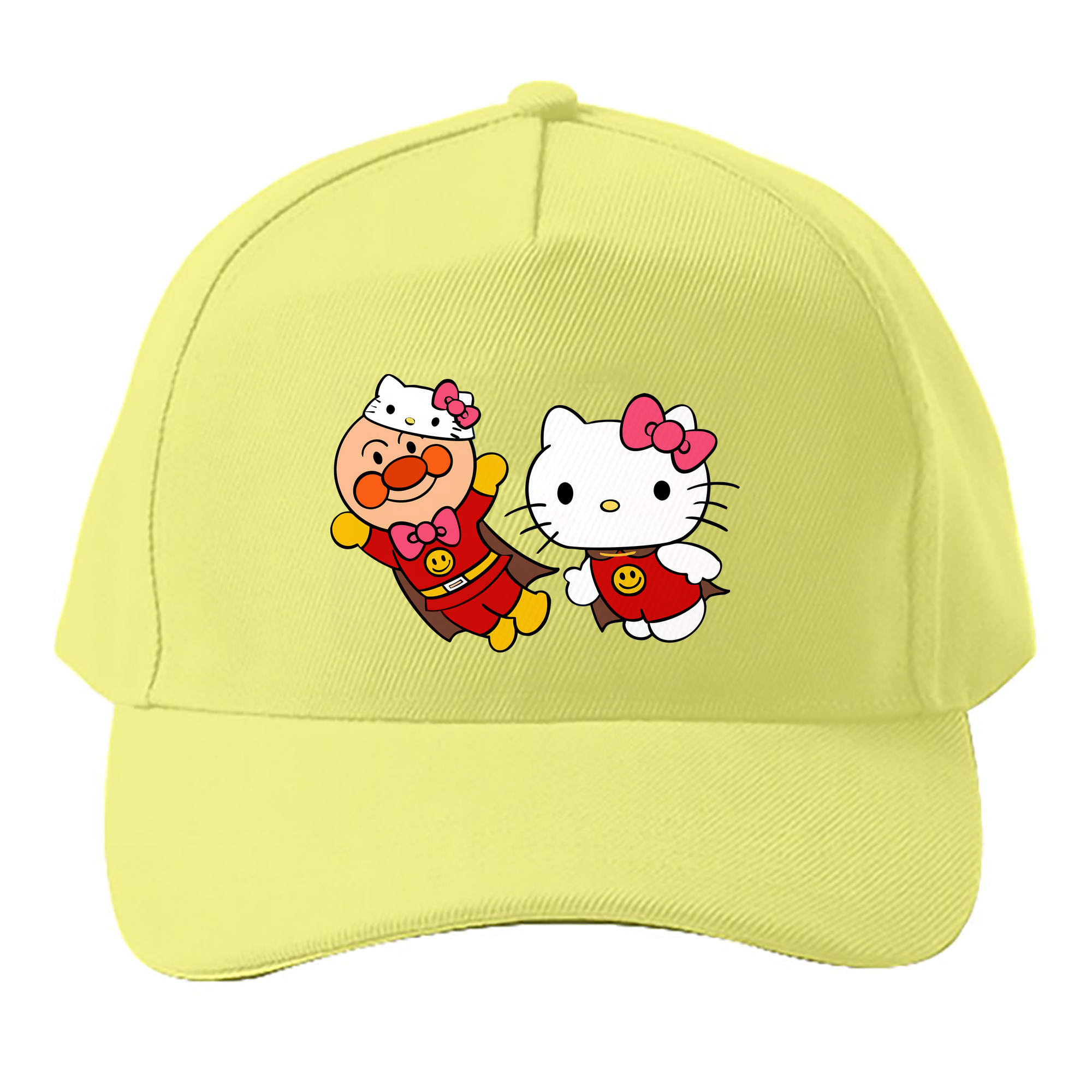 （画像用） アンパンマン Anpanman ベースボールキャップ 綿100％ 男女兼用 帽子 スポーツ