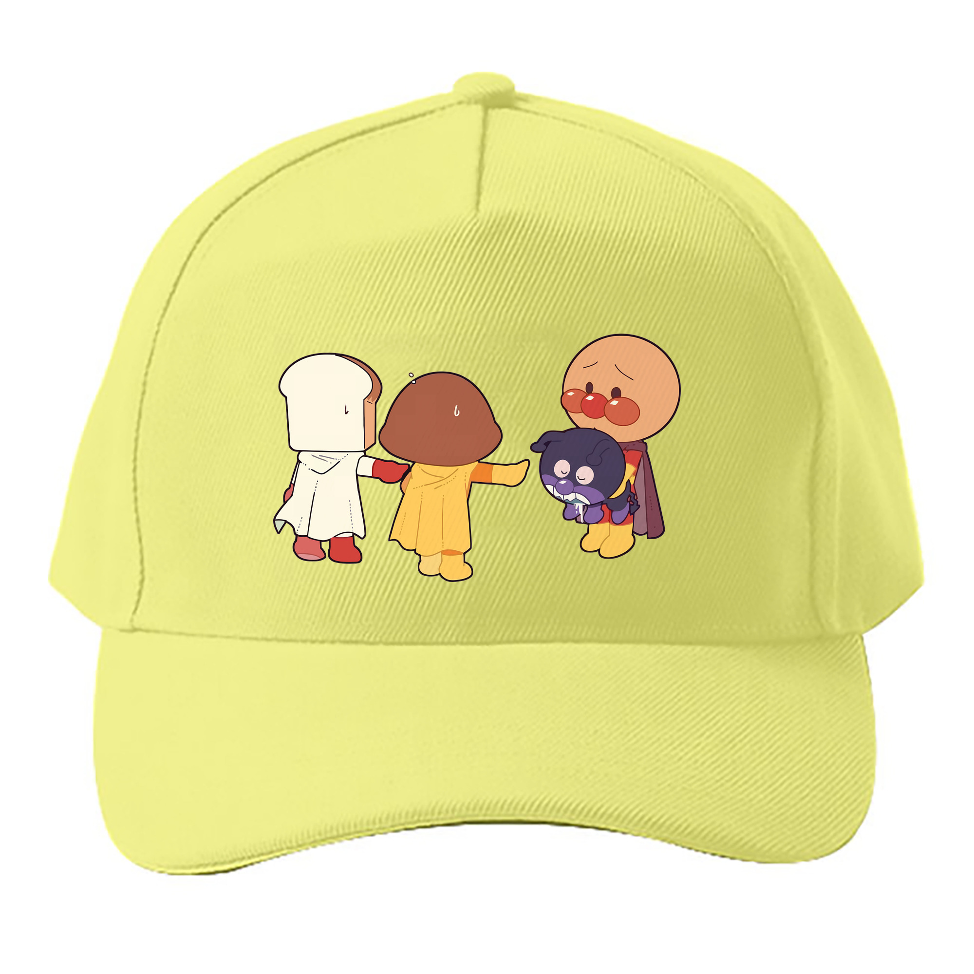 （画像用） アンパンマン Anpanman ベースボールキャップ 綿100％ 男女兼用 帽子 スポーツ