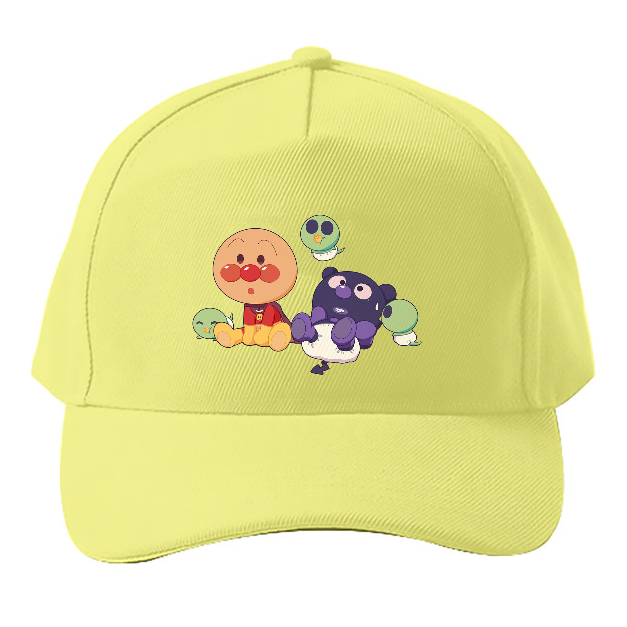 （画像用） アンパンマン Anpanman ベースボールキャップ 綿100％ 男女兼用 帽子 スポーツ
