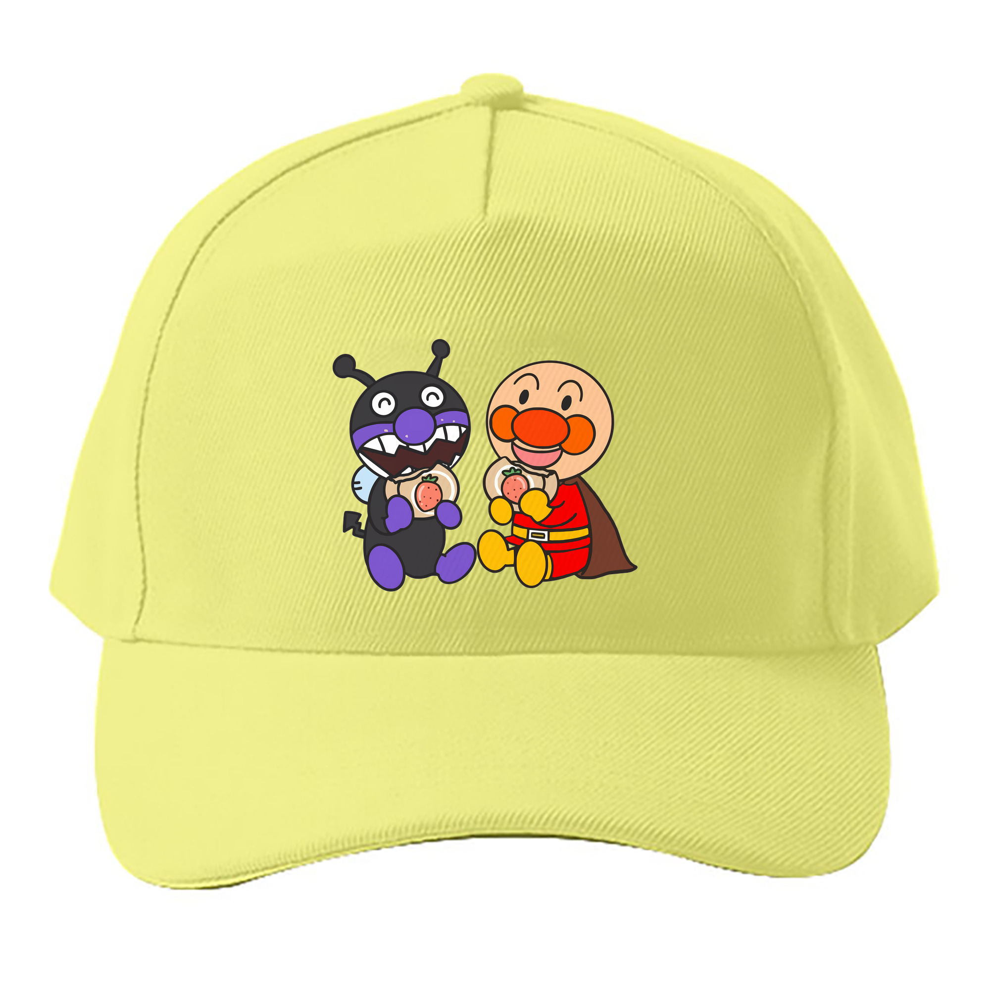 （画像用） アンパンマン Anpanman ベースボールキャップ 綿100％ 男女兼用 帽子 スポーツ
