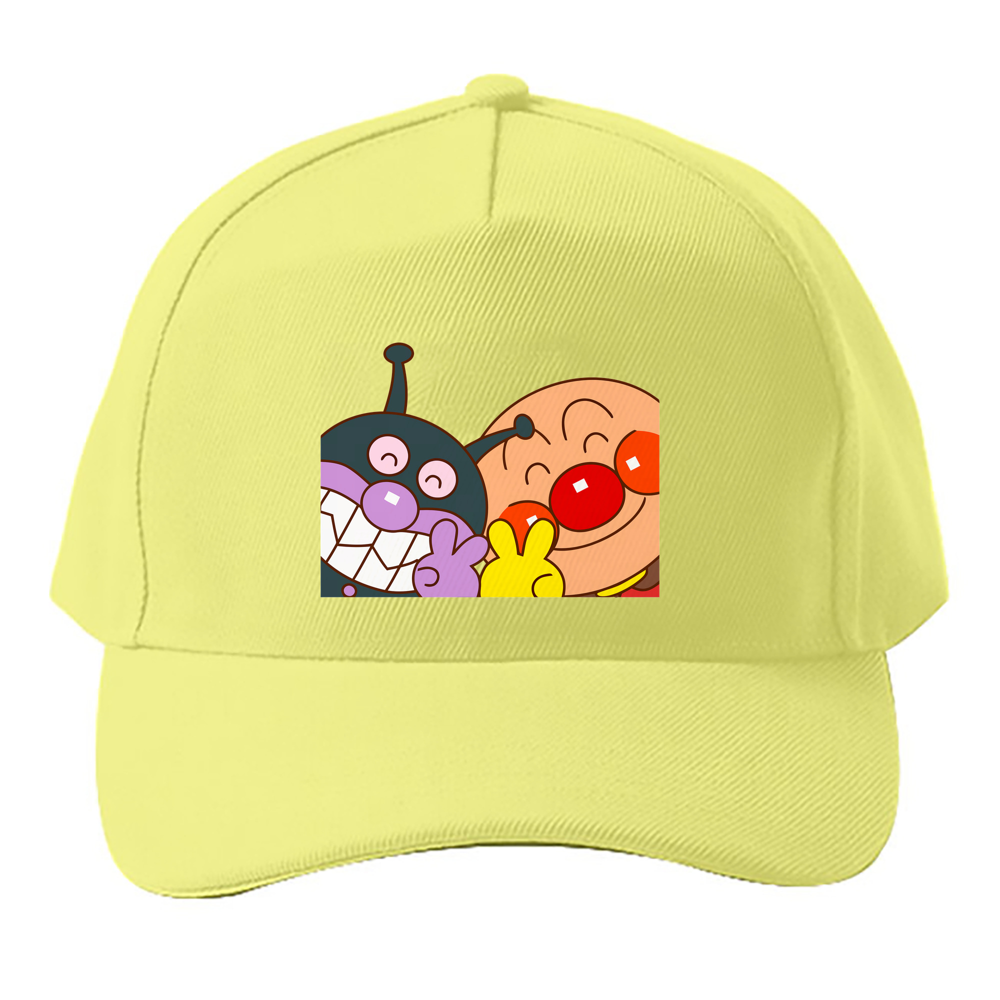 （画像用） アンパンマン Anpanman ベースボールキャップ 綿100％ 男女兼用 帽子 スポーツ