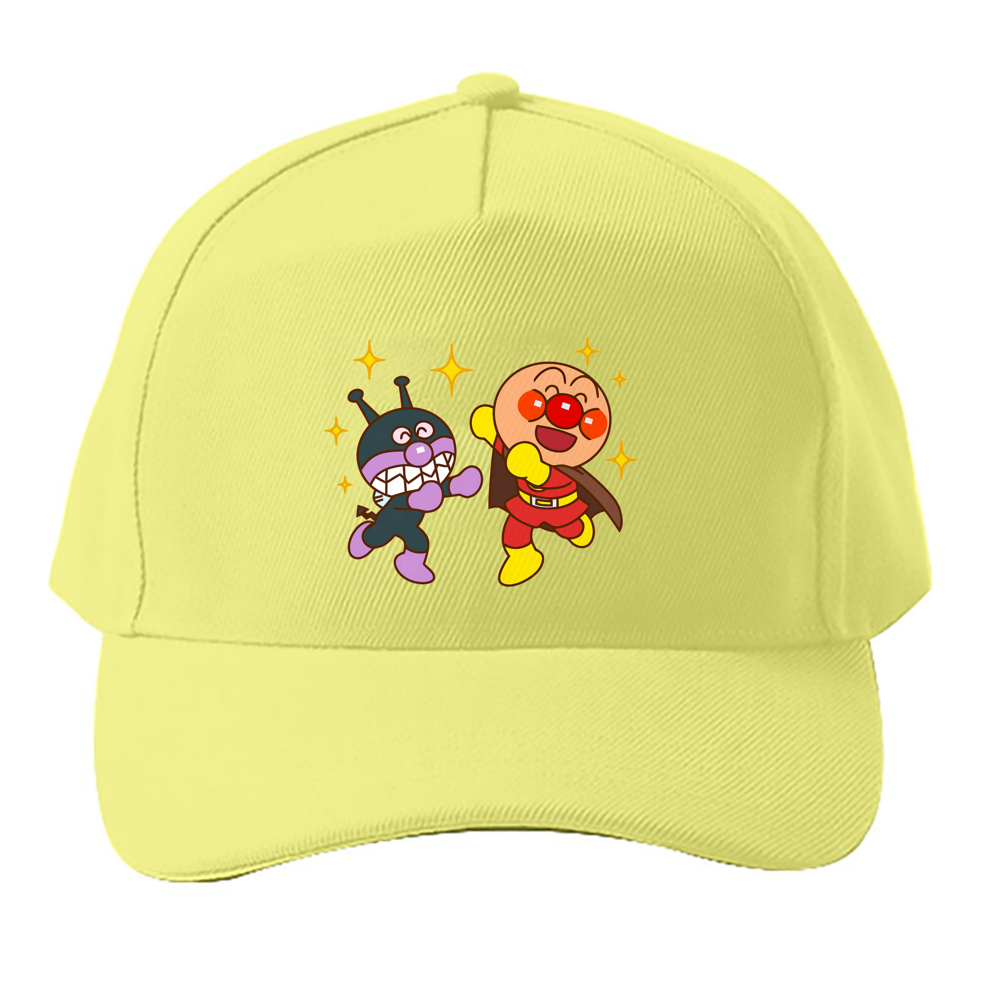 （画像用） アンパンマン Anpanman ベースボールキャップ 綿100％ 男女兼用 帽子 スポーツ