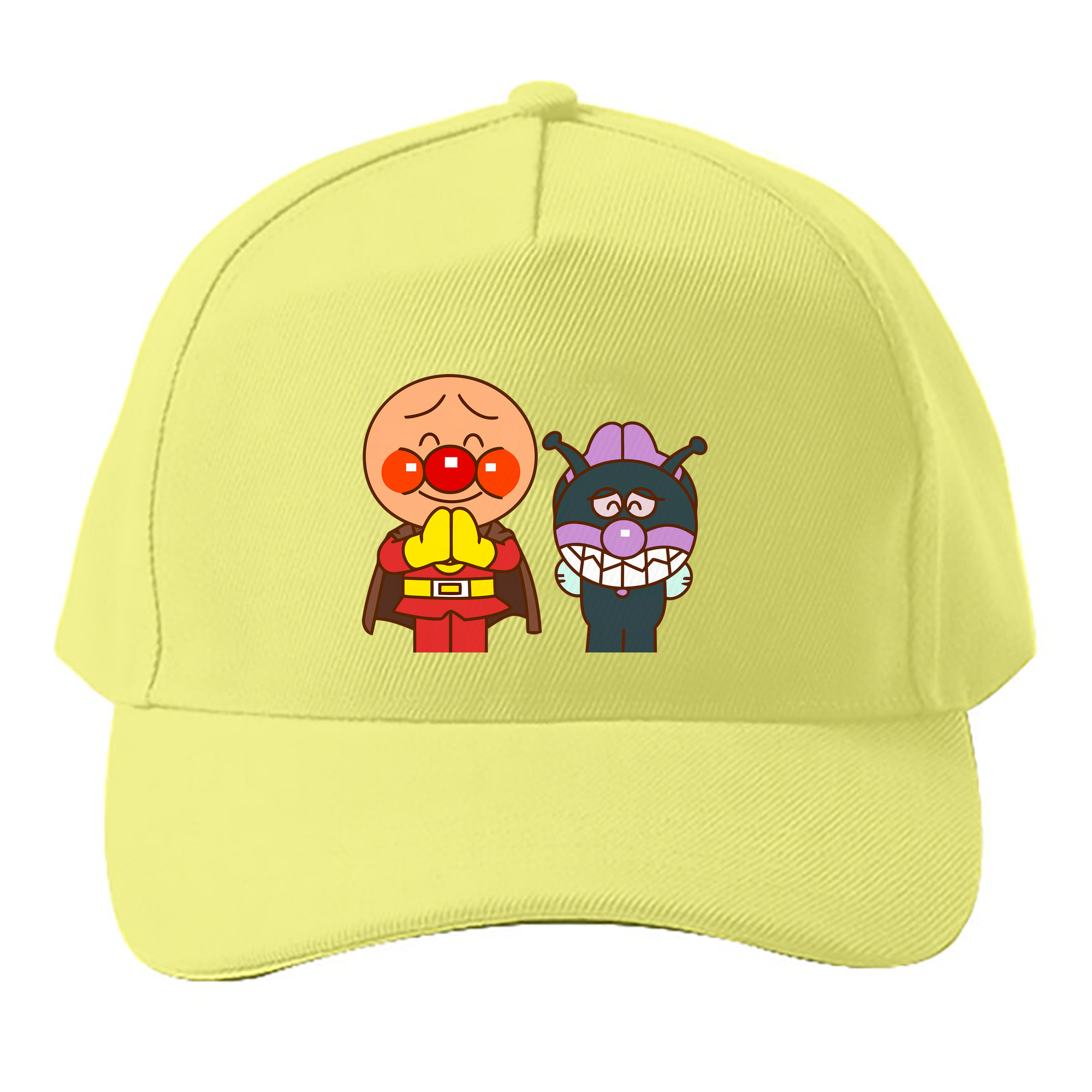 （画像用） アンパンマン Anpanman ベースボールキャップ 綿100％ 男女兼用 帽子 スポーツ