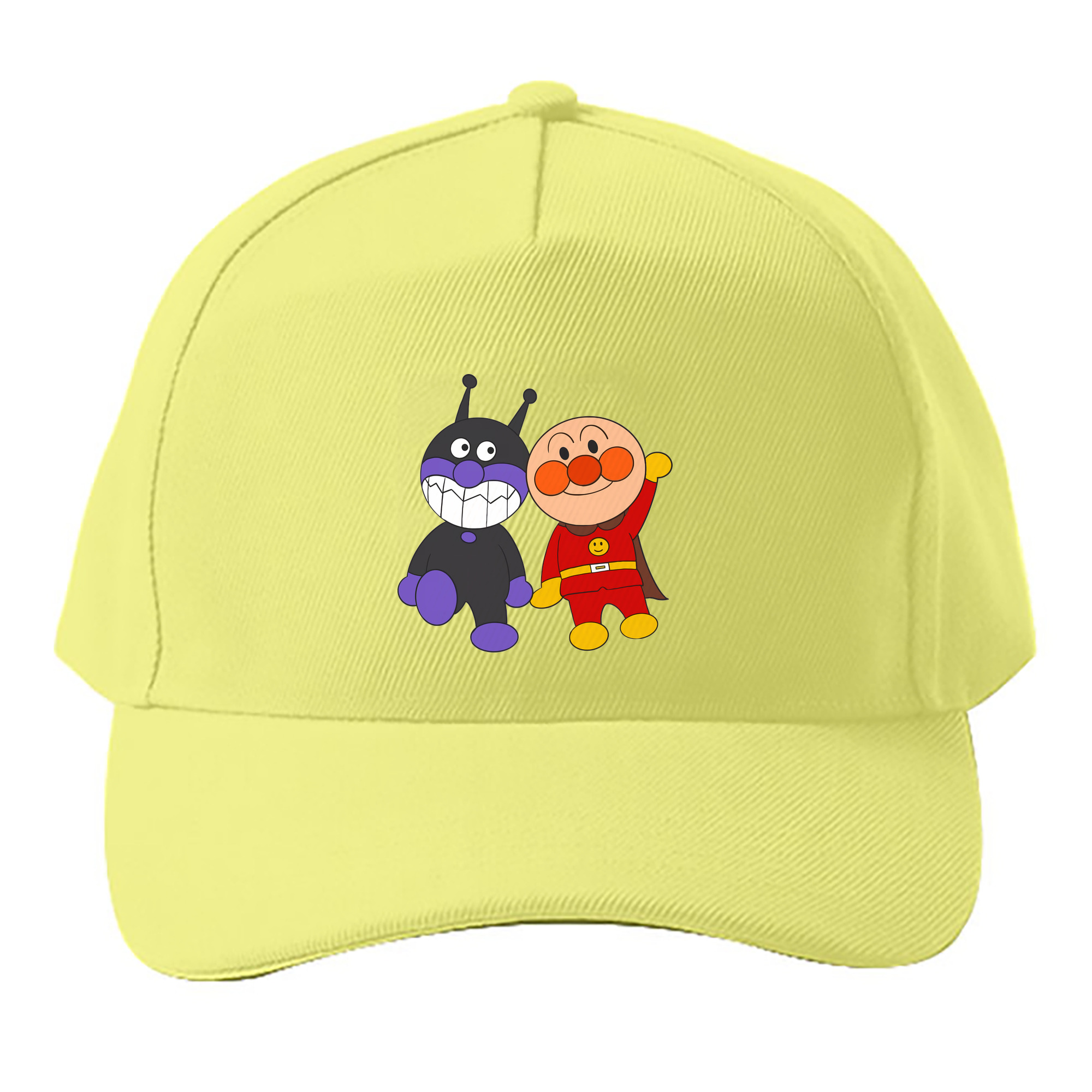 （画像用） アンパンマン Anpanman ベースボールキャップ 綿100％ 男女兼用 帽子 スポーツ